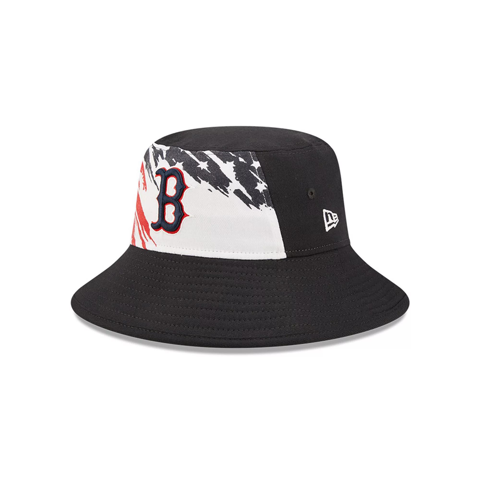 Men's New Era Navy Boston Red Sox 2022 4th of July Bucket Hat, Blue Product Image
