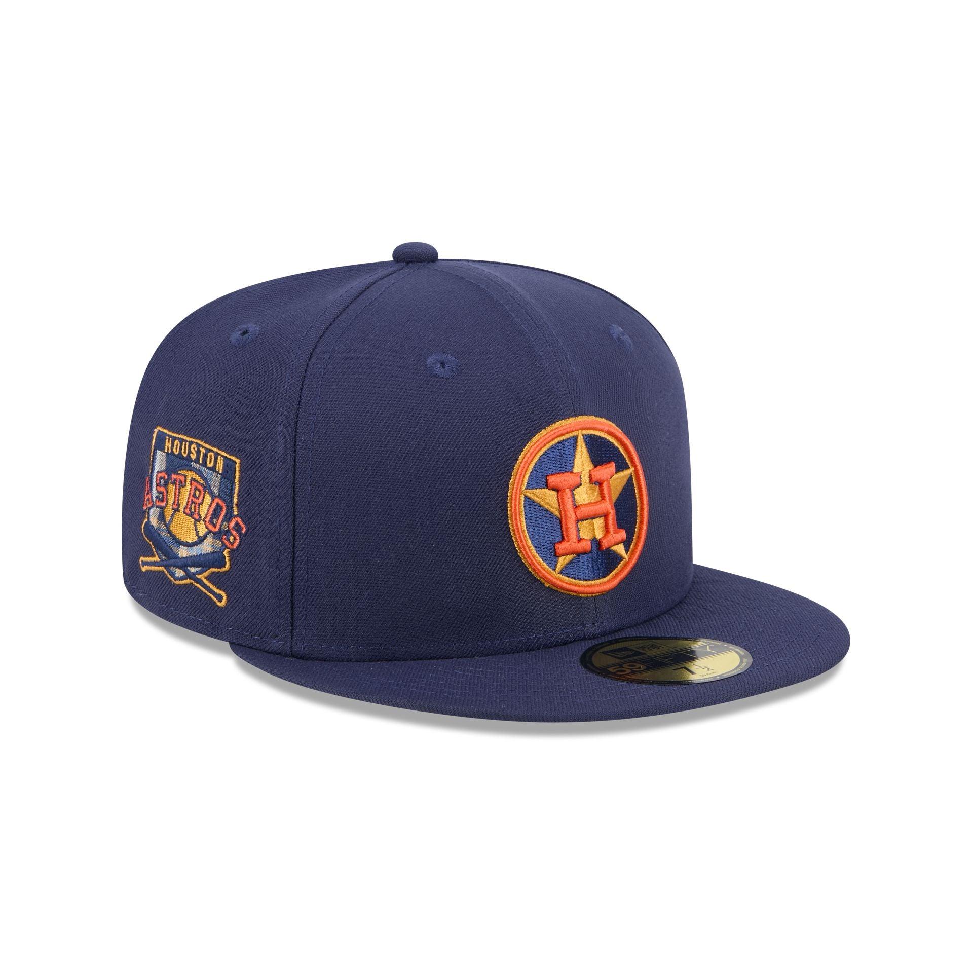 Houston Astros Blue Tartan 59FIFTY Fitted Hat Male Product Image