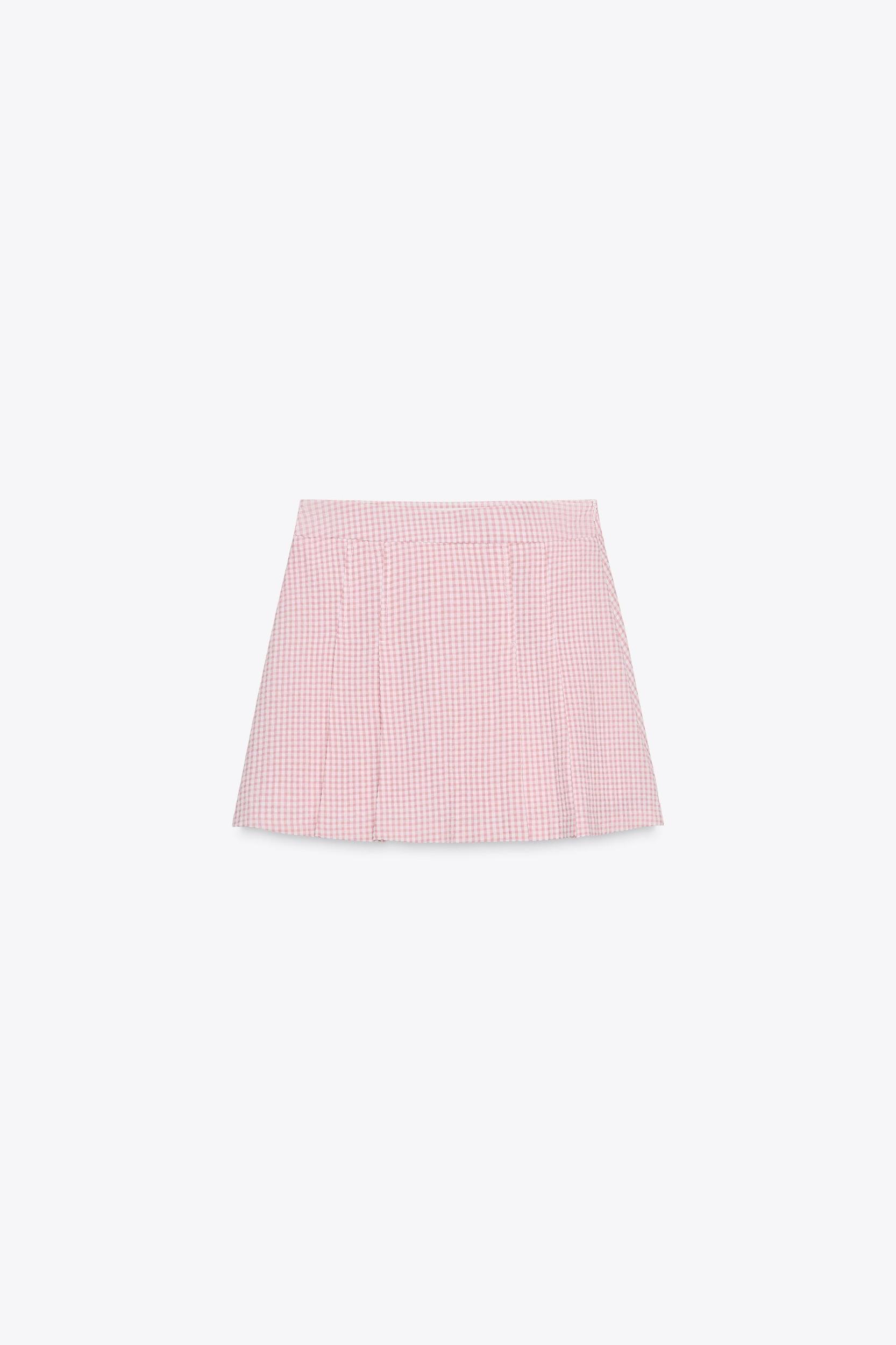 GINGHAM SKORT Product Image