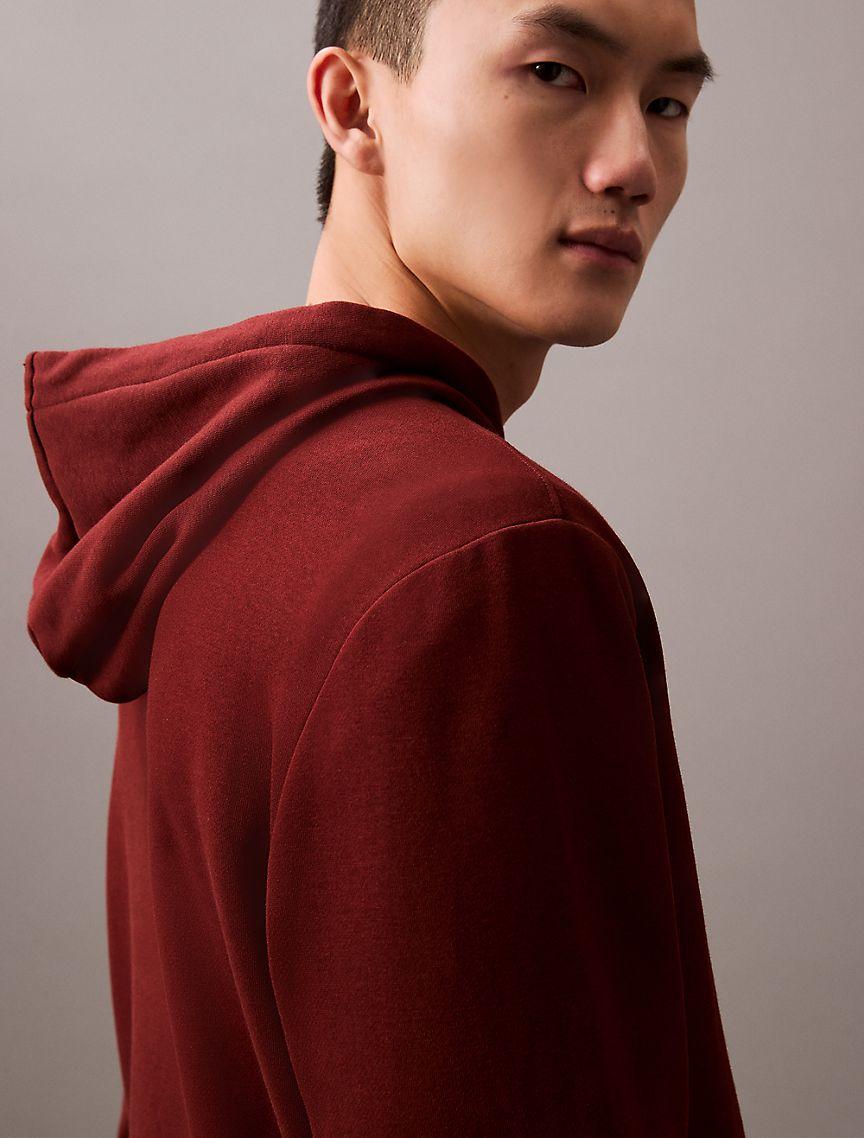 Embroidered Monogram Logo Fleece Classic Hoodie Product Image