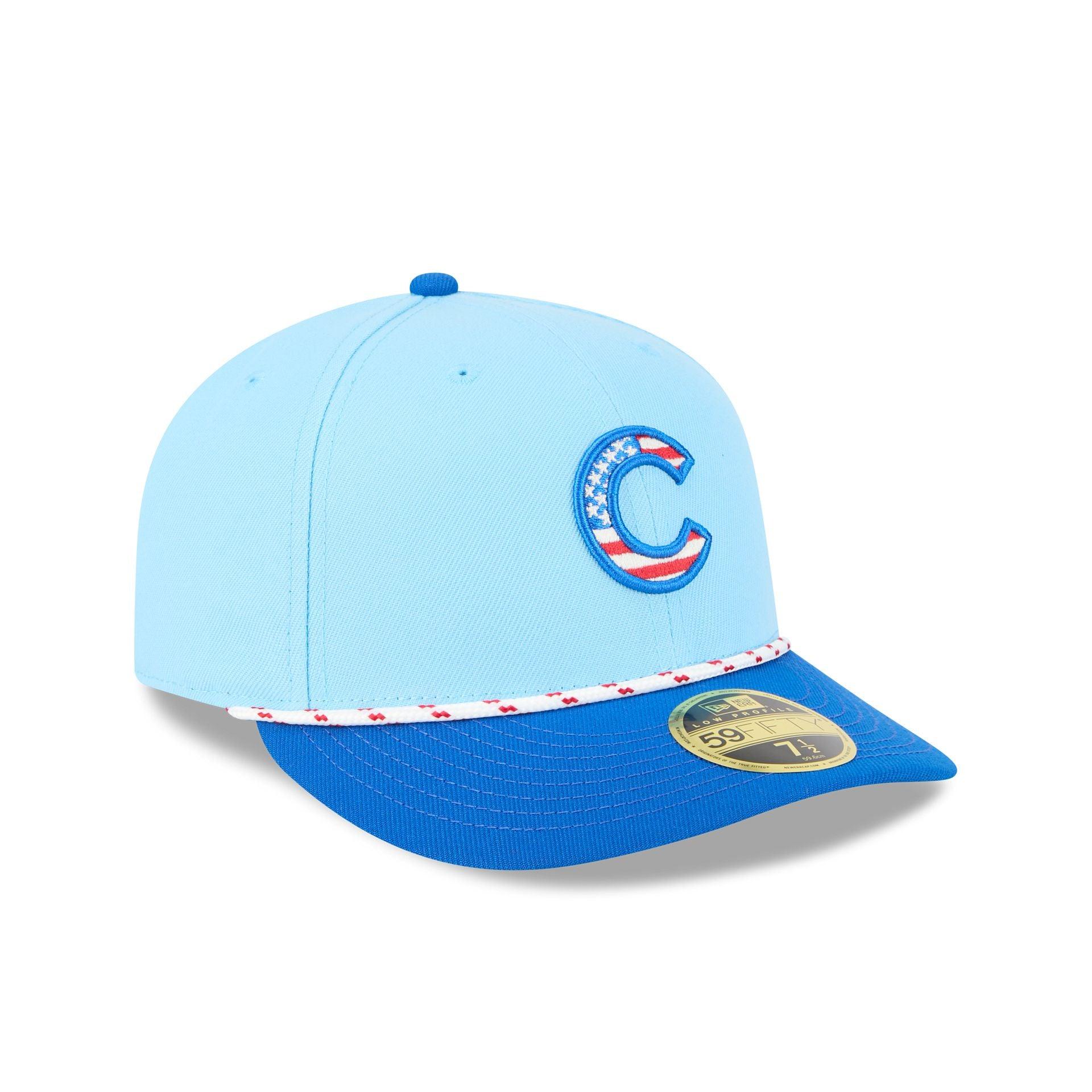 Chicago Cubs Independence Day 2025 Low Profile 59FIFTY Fitted Hat Male Product Image