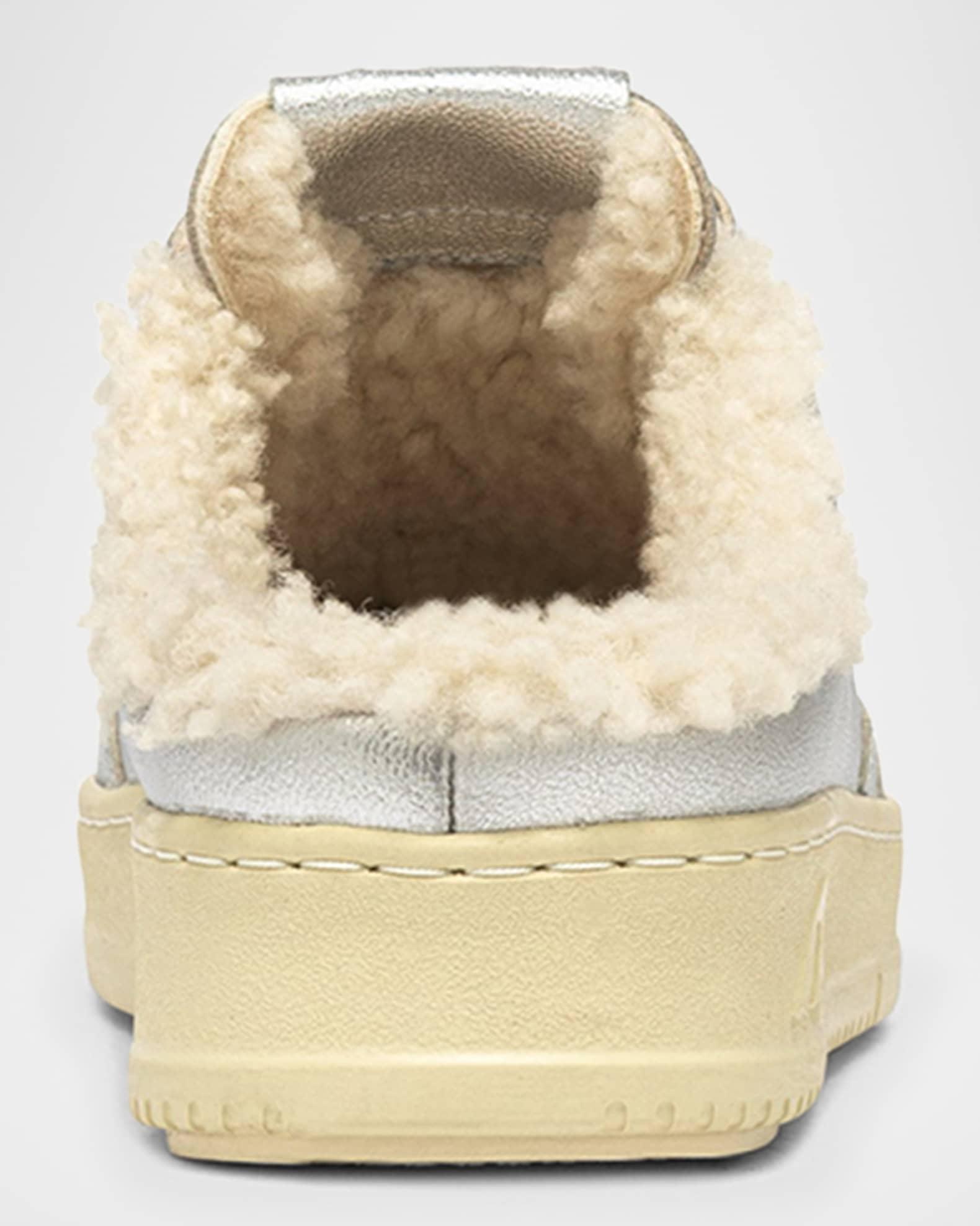Medalist Shearling-Lined Sneaker Mules Product Image