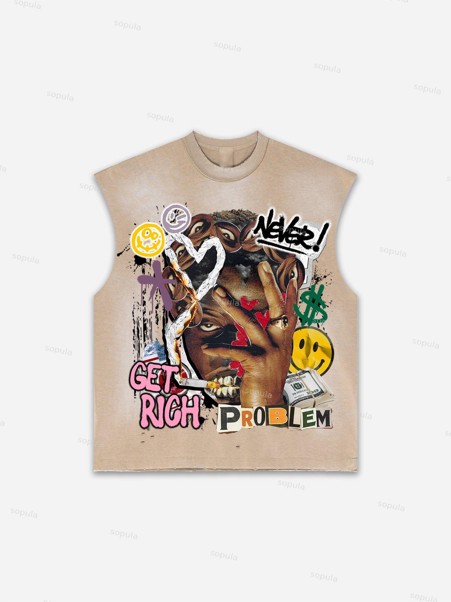 Men's Washed Coors Banquet Rodeo Classic Graphic Tank Top Product Image