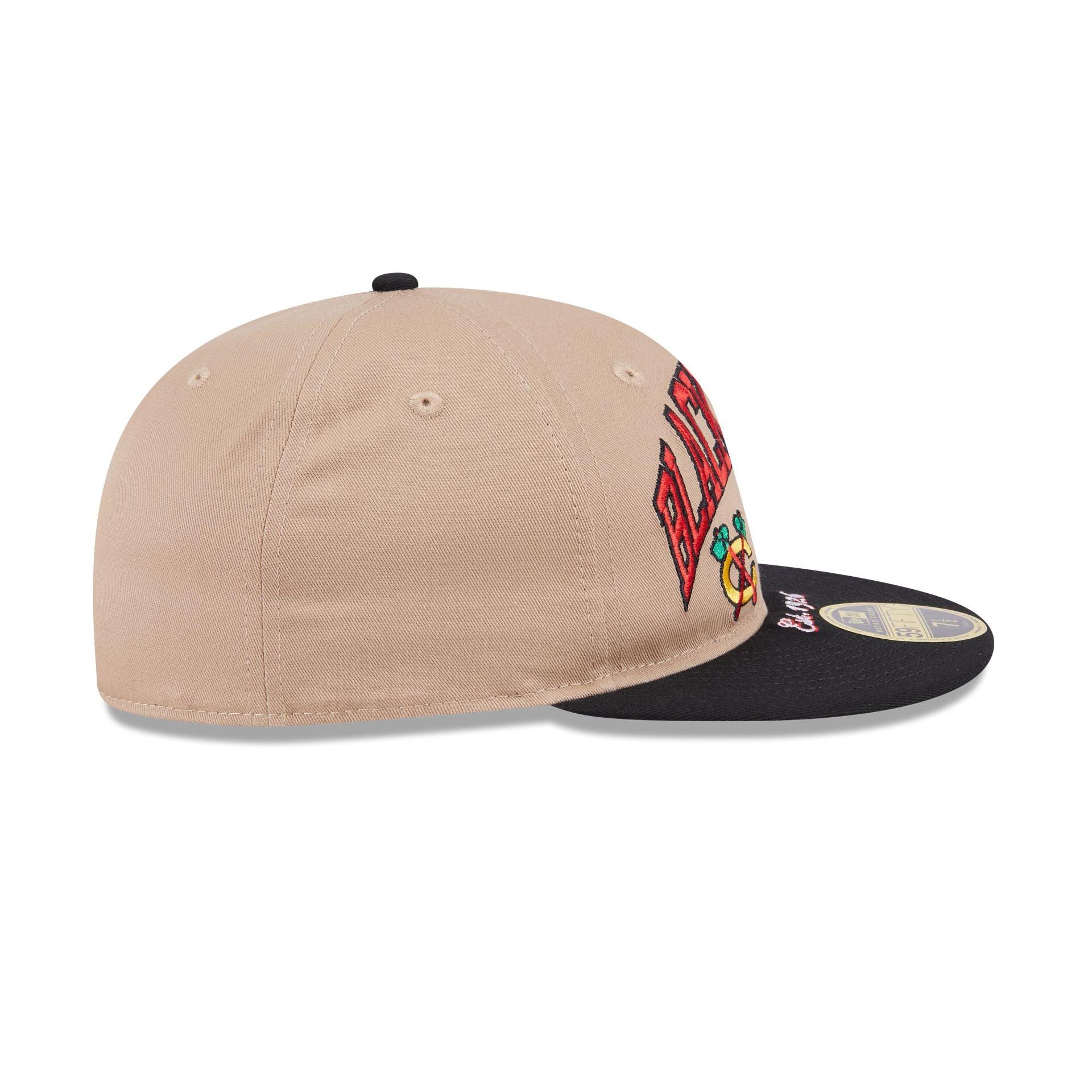 Chicago Blackhawks Camel Retro Crown 59FIFTY Fitted Hat Male Product Image