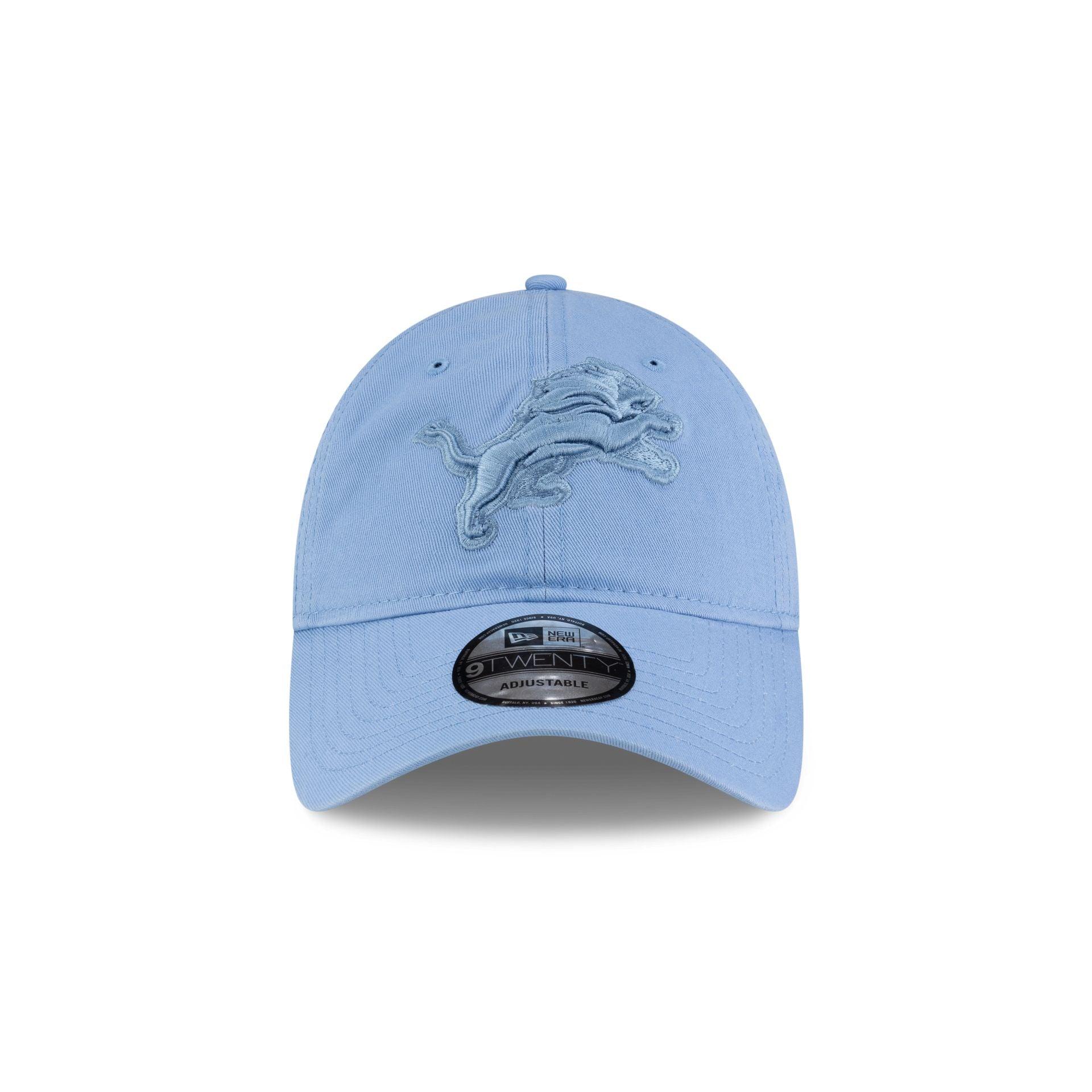 Detroit Lions Sky Blue 9TWENTY Adjustable Hat Male Product Image