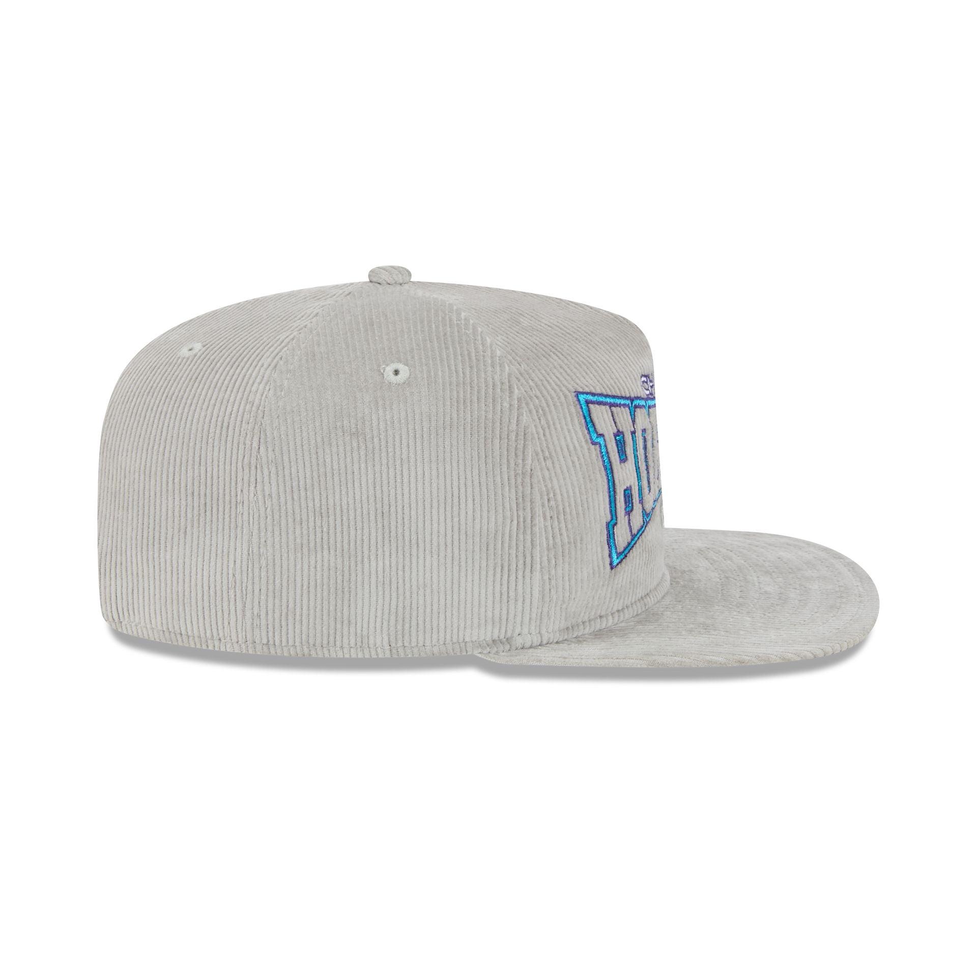 Charlotte Hornets Gray Cord Golfer Hat Male Product Image