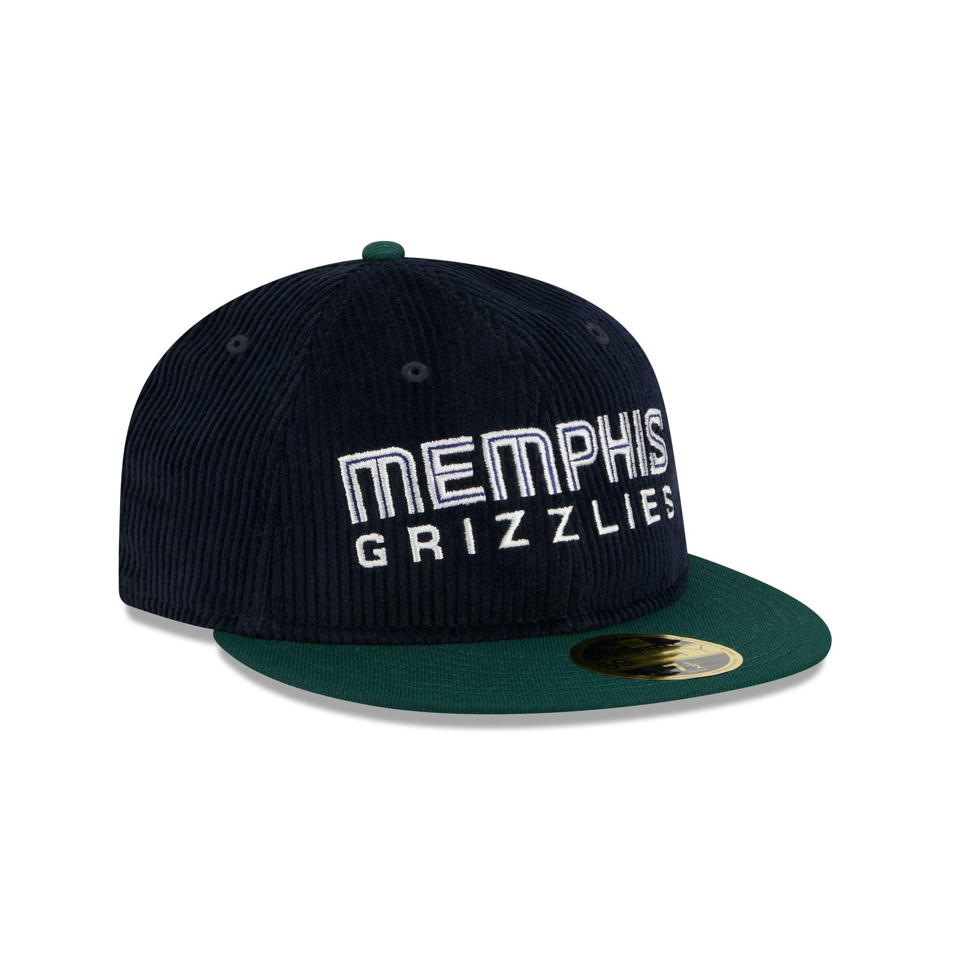 Just Caps Plaid Interior Memphis Grizzlies Retro Crown 59FIFTY Fitted Hat Male Product Image