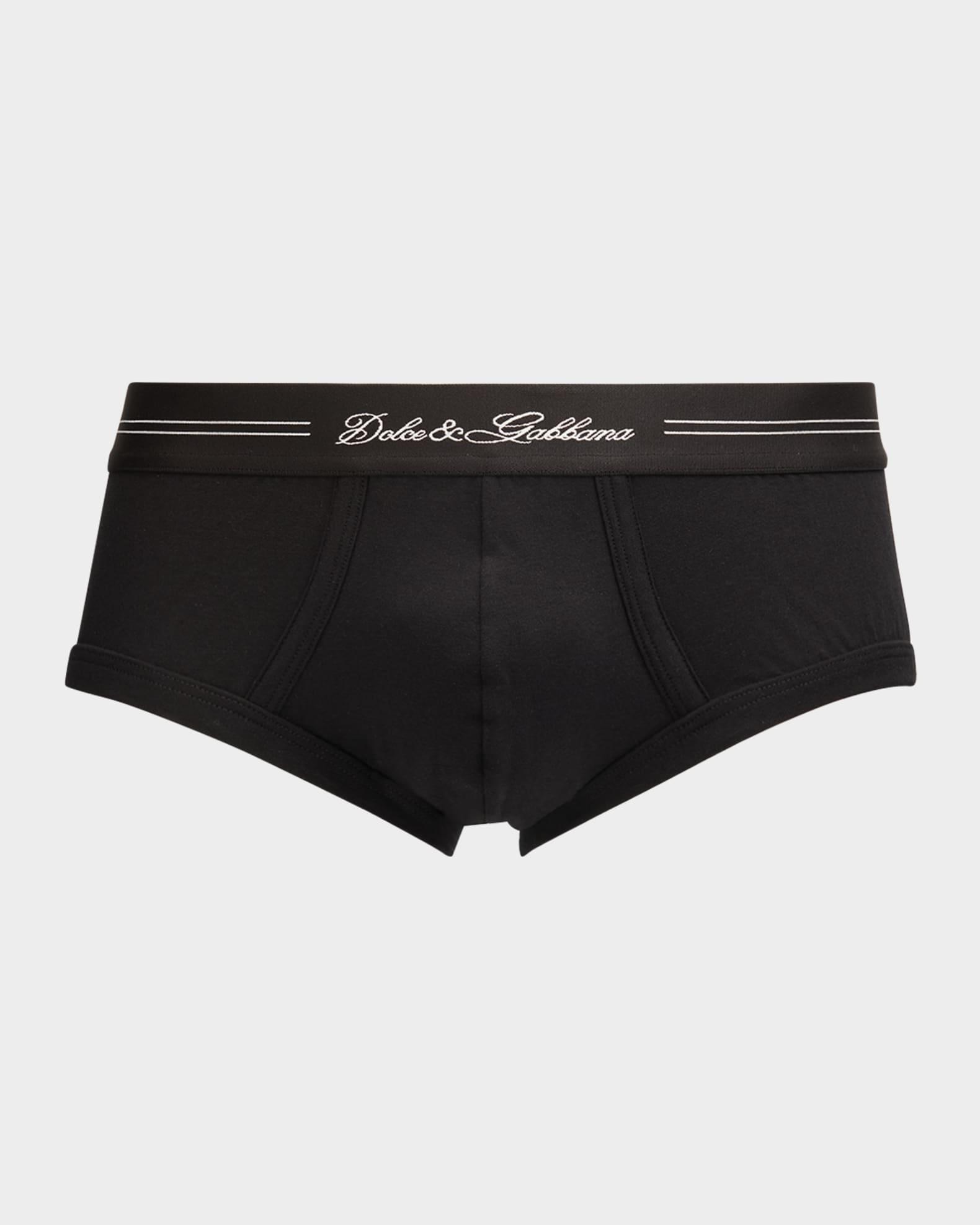 Men's Jersey Stretch Logo Script Briefs Product Image