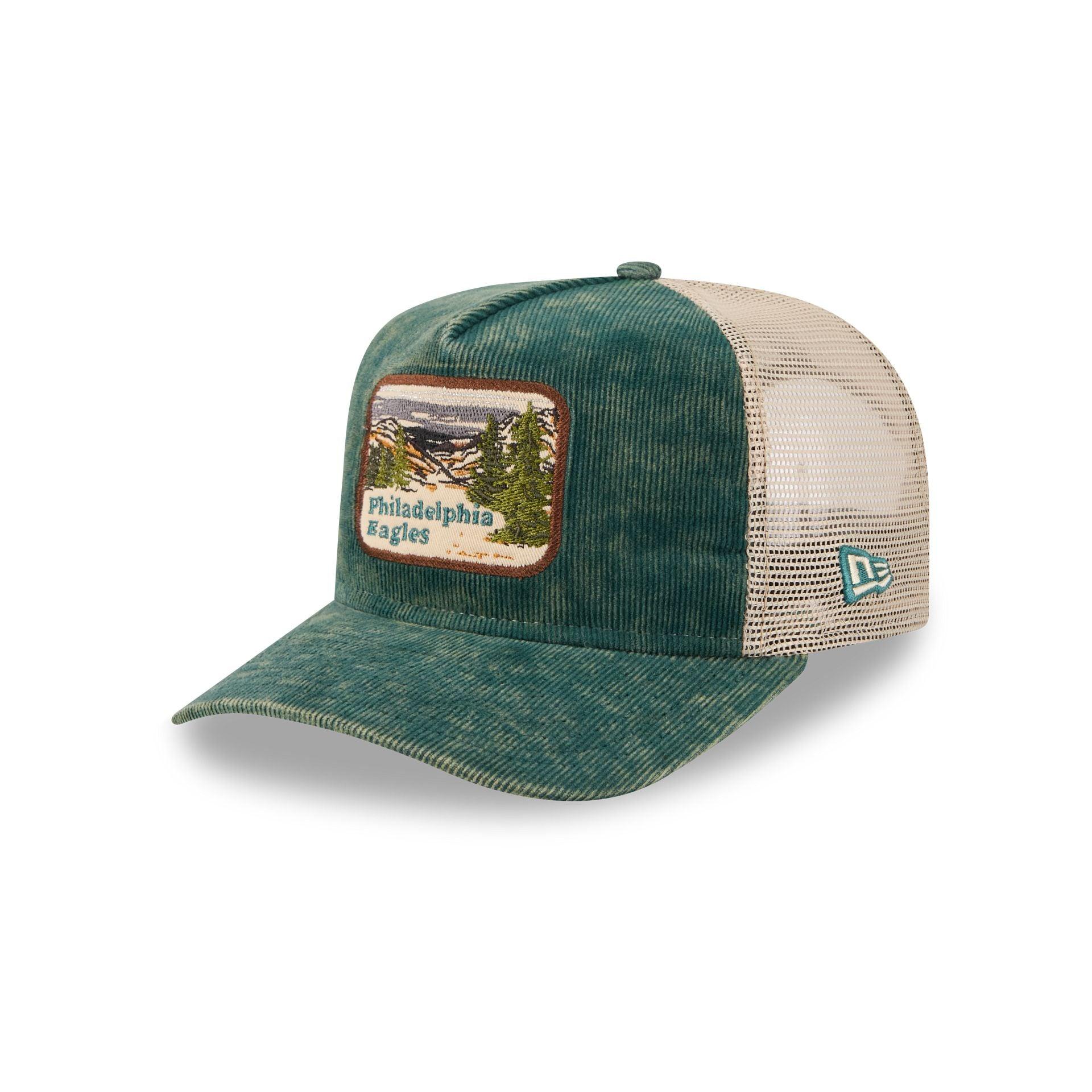 New York Yankees Vintage Landscape 9FIFTY A-Frame Trucker Hat Male Product Image