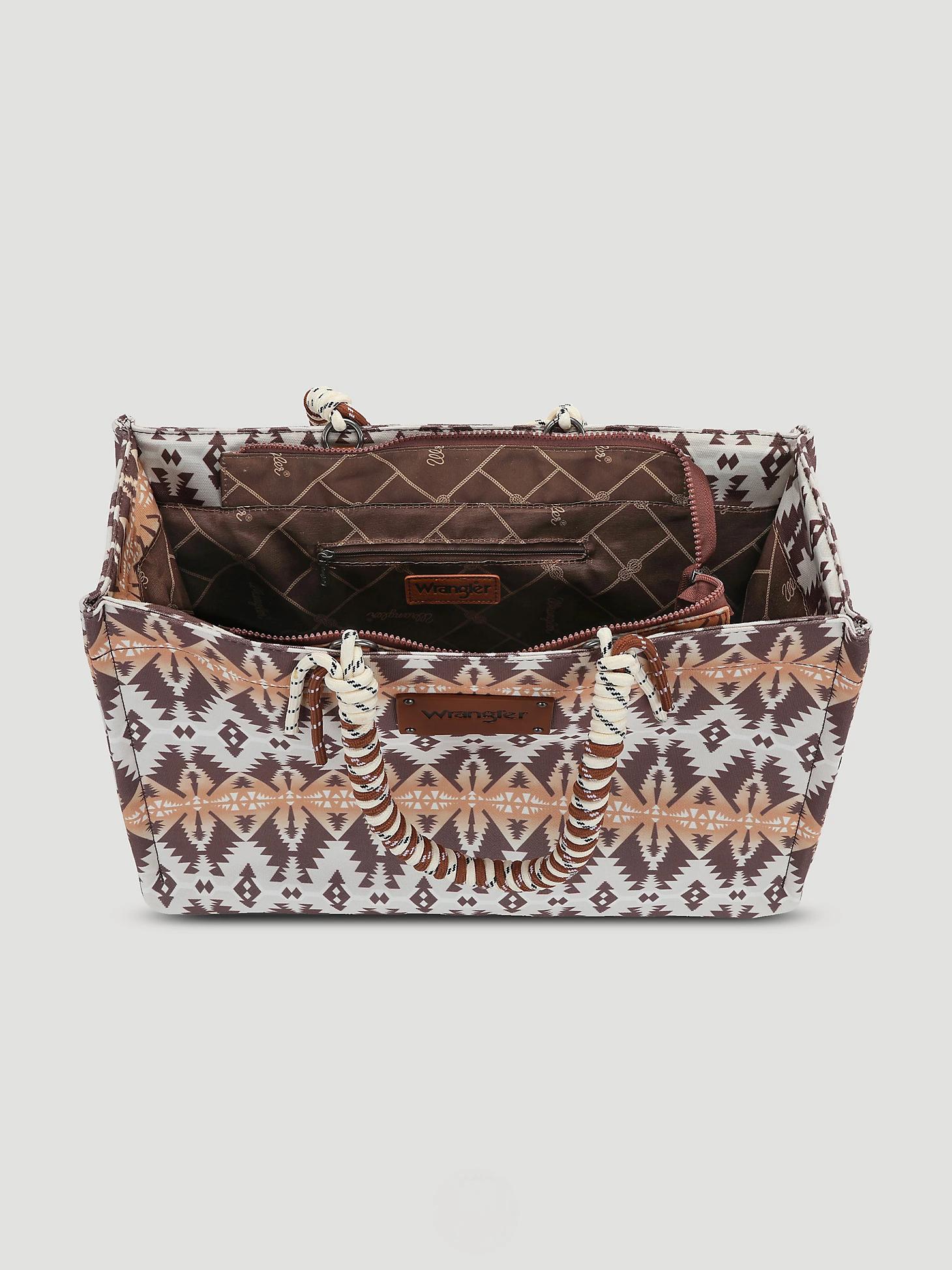 Southwestern Print Tote Bag | Women's ACCESSORIES | Wrangler® Product Image