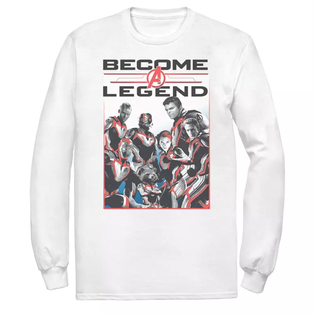 Men's Marvel Avengers Endgame Suited Up Poster Tee, Size: Medium, White Product Image