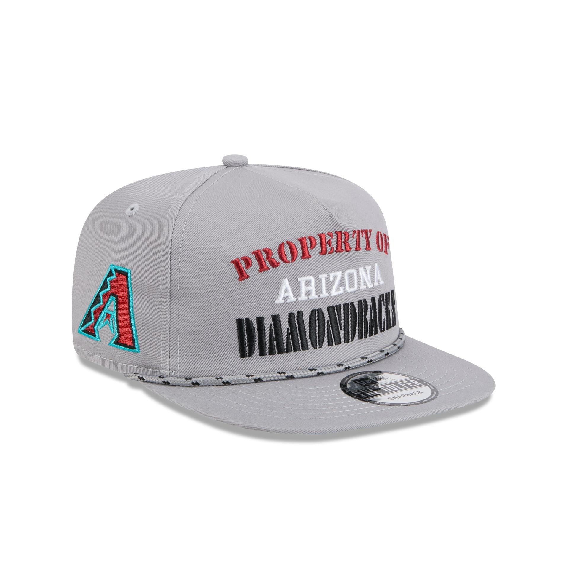 Arizona Diamondbacks Vintage Gray Rope Golfer Hat Male Product Image