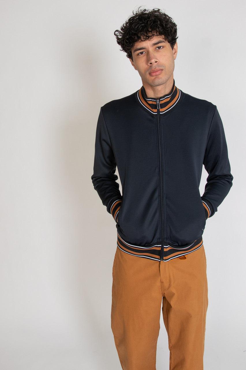 Navy Track Jacket Product Image