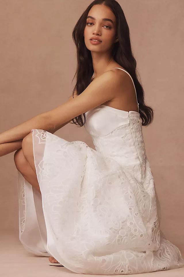 BHLDN Fit-and-Flare Midi Dress Product Image