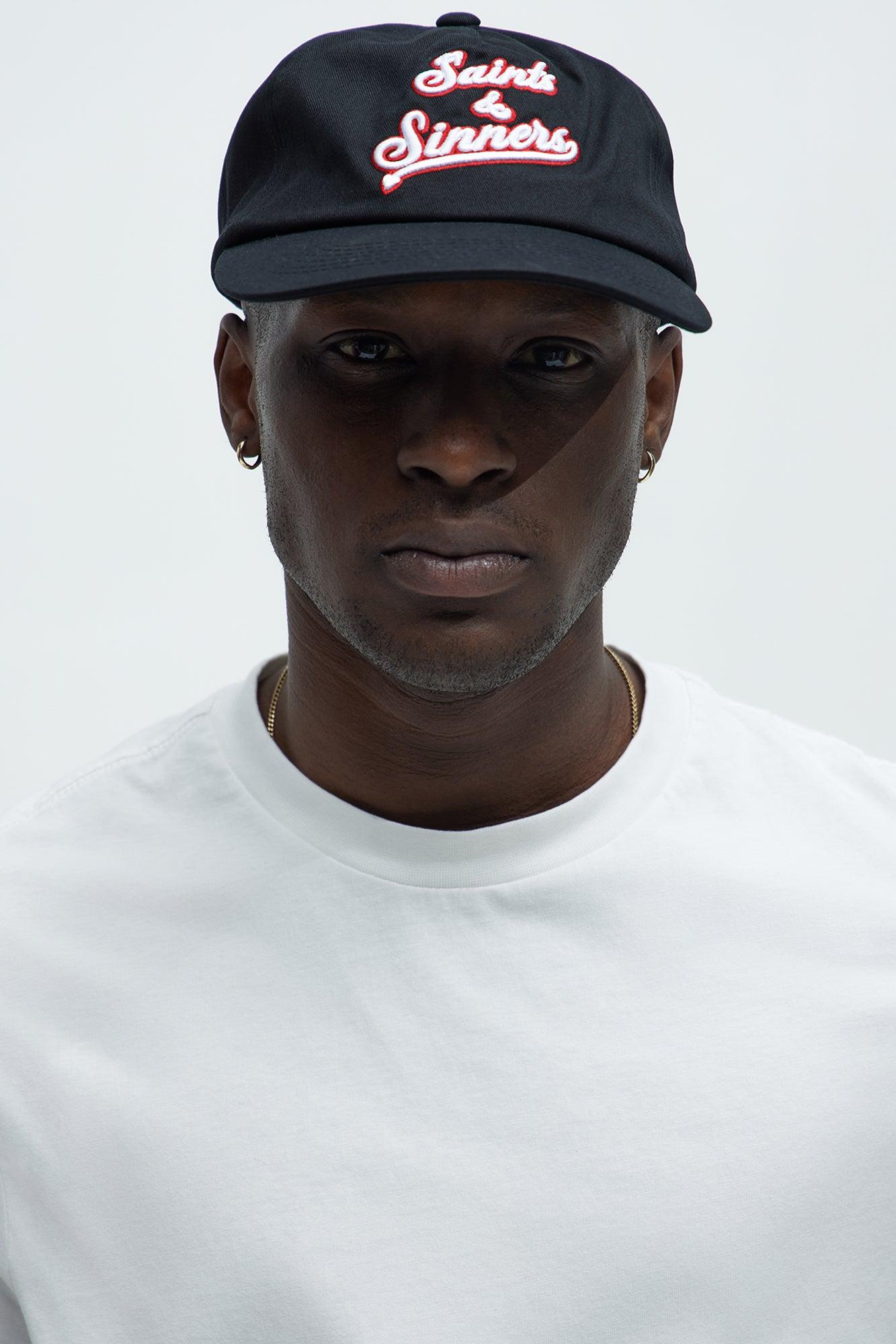 Saints & Sinners Unstructured Snapback Hat - Black Product Image