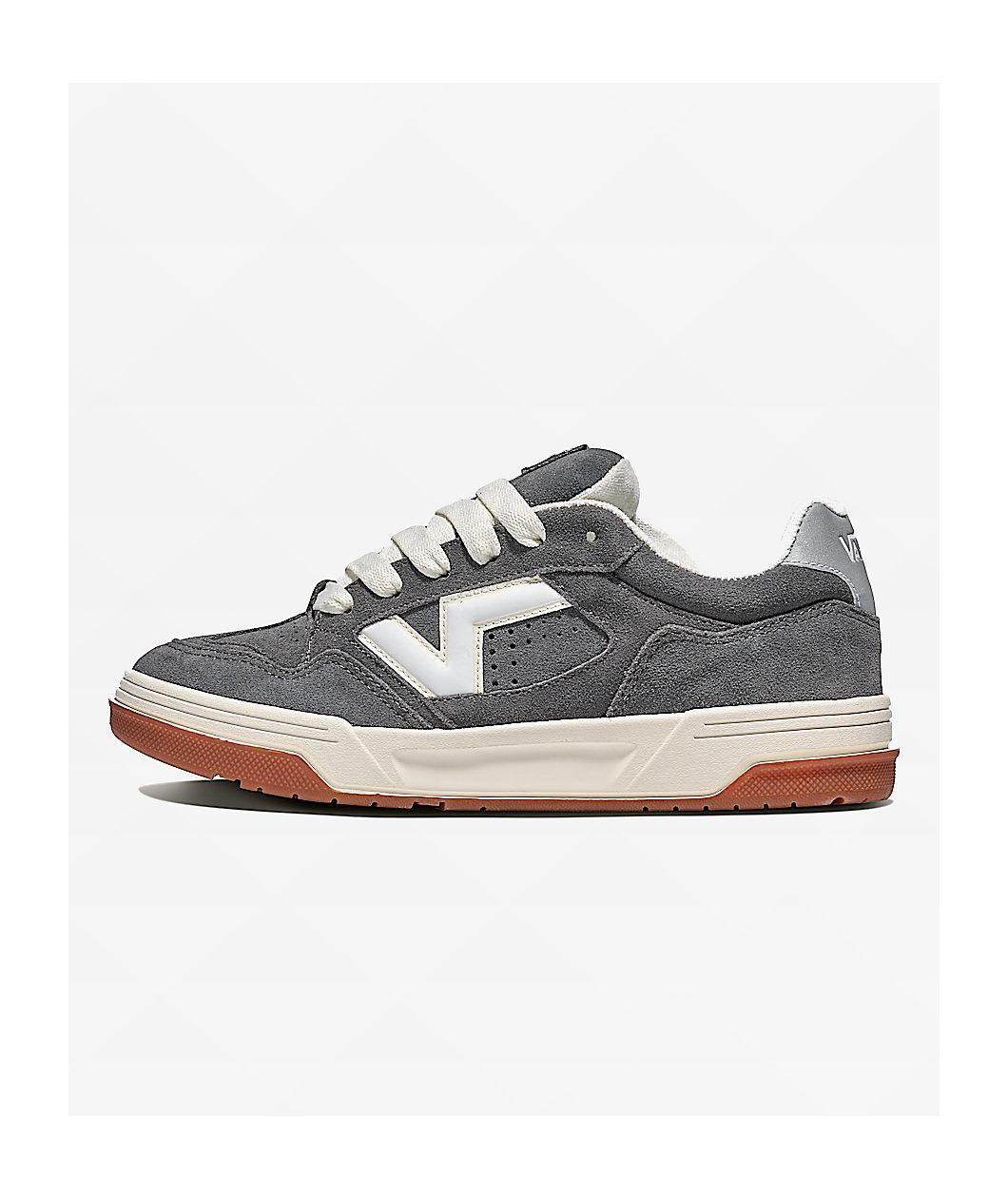 Vans Upland Pewter Grey Skate Shoes Product Image