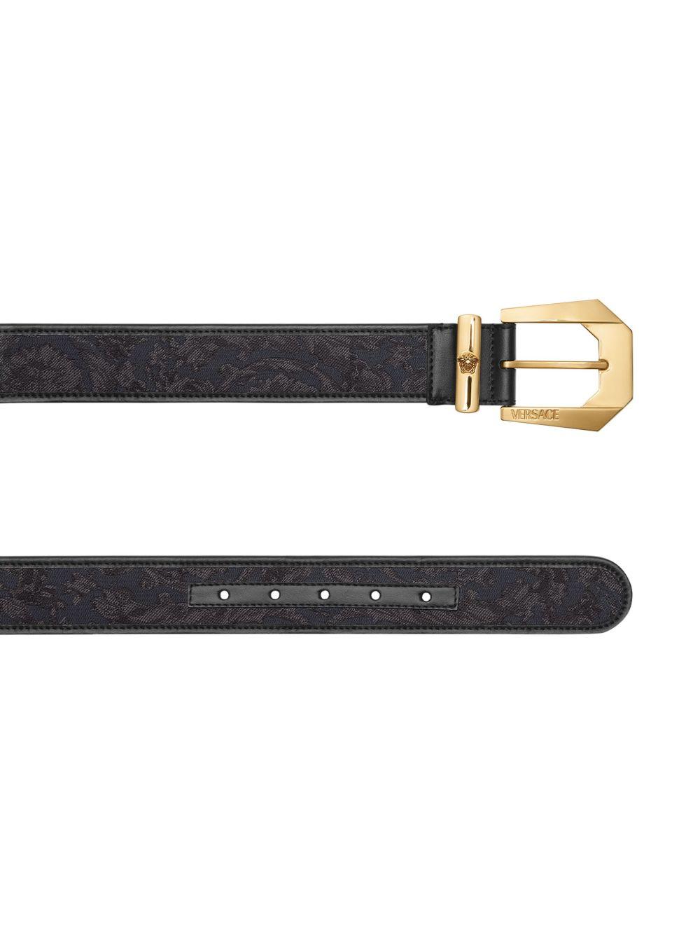 Barocco Medusa Heritage jacquard belt Product Image