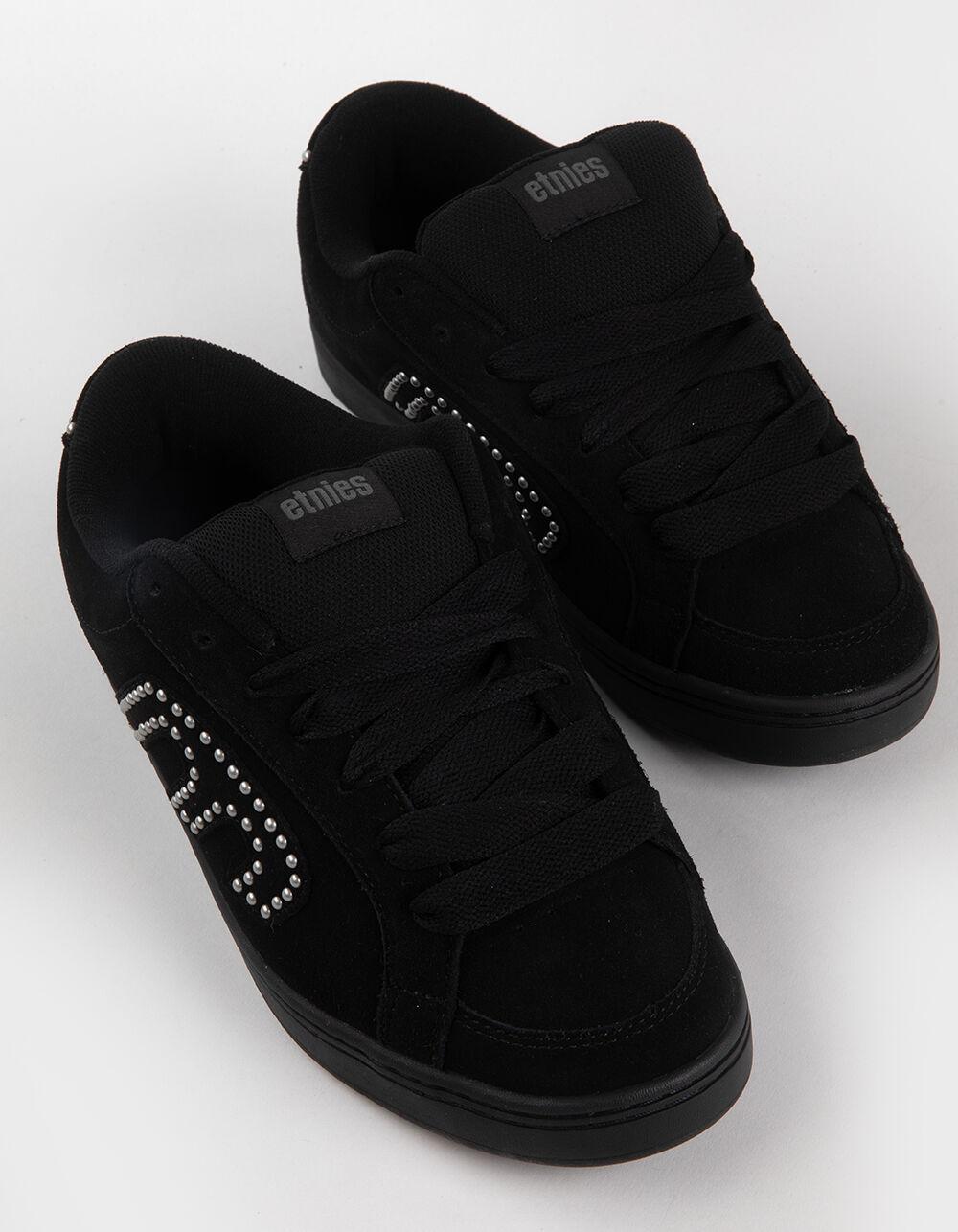 ETNIES Kingpin Mens Shoes - BLACK/SILVER Product Image