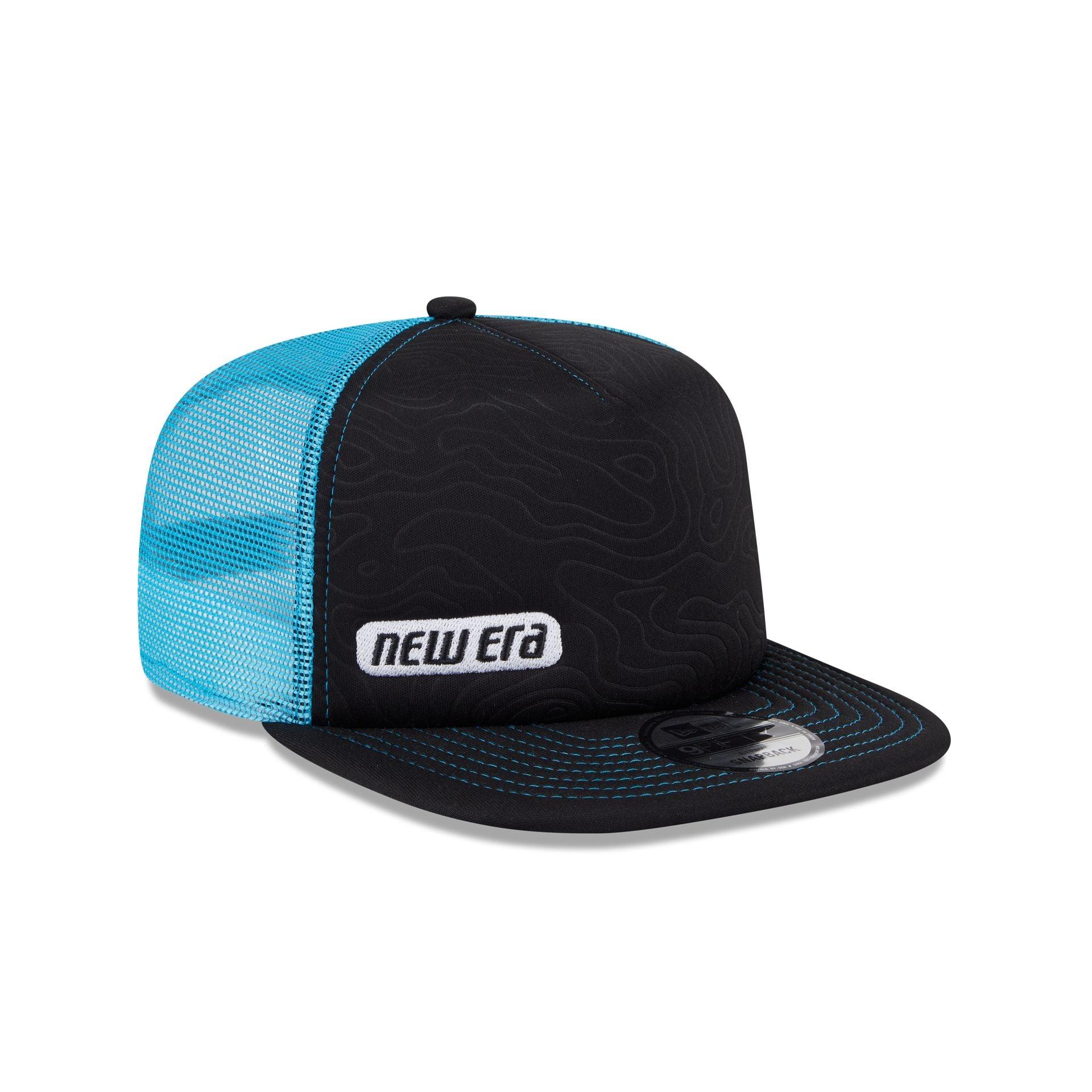 New Era Cap Blue Wisteria 9FIFTY A-Frame Trucker Hat Male Product Image