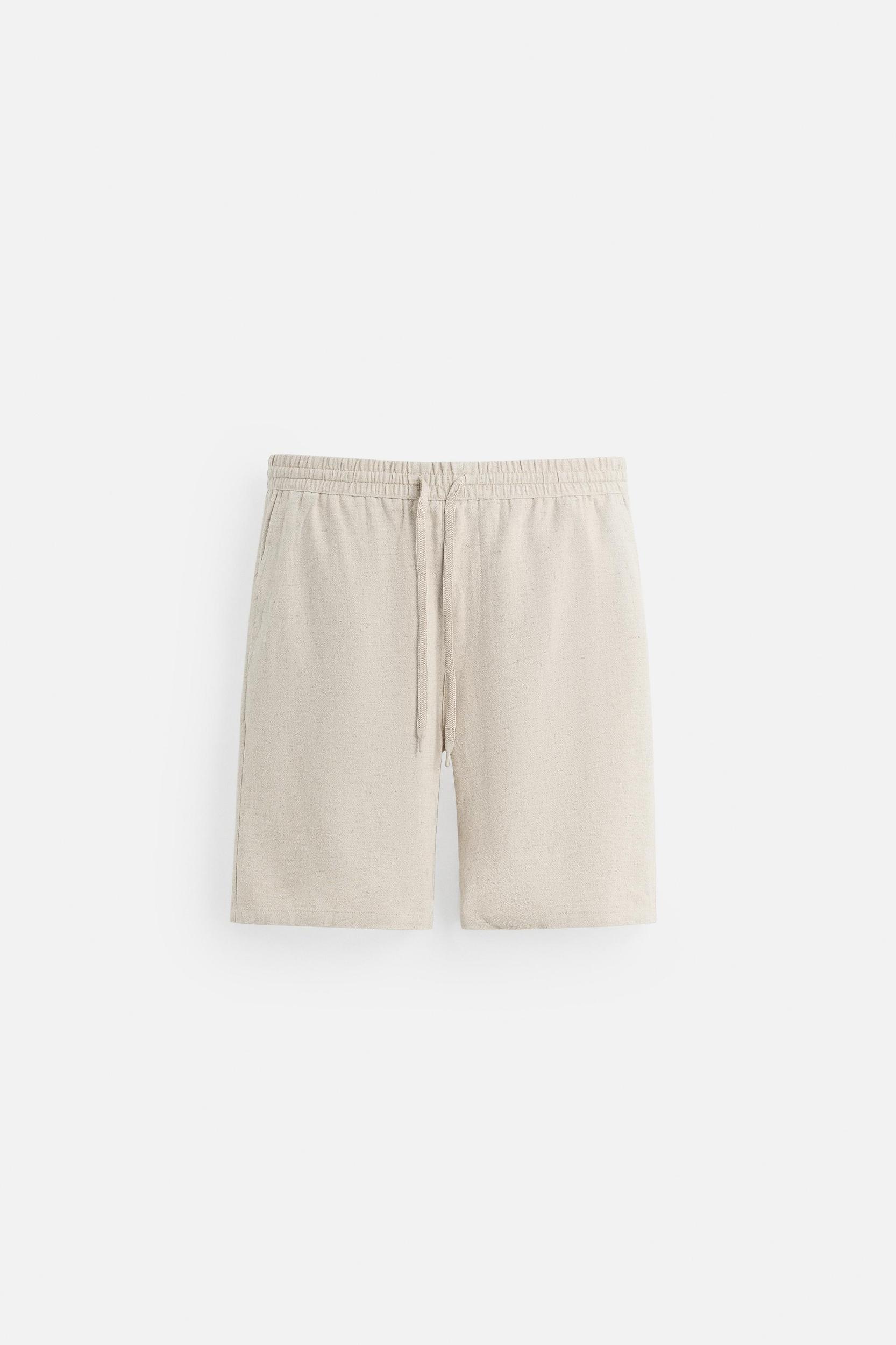 LINEN - VISCOSE SHORTS Product Image
