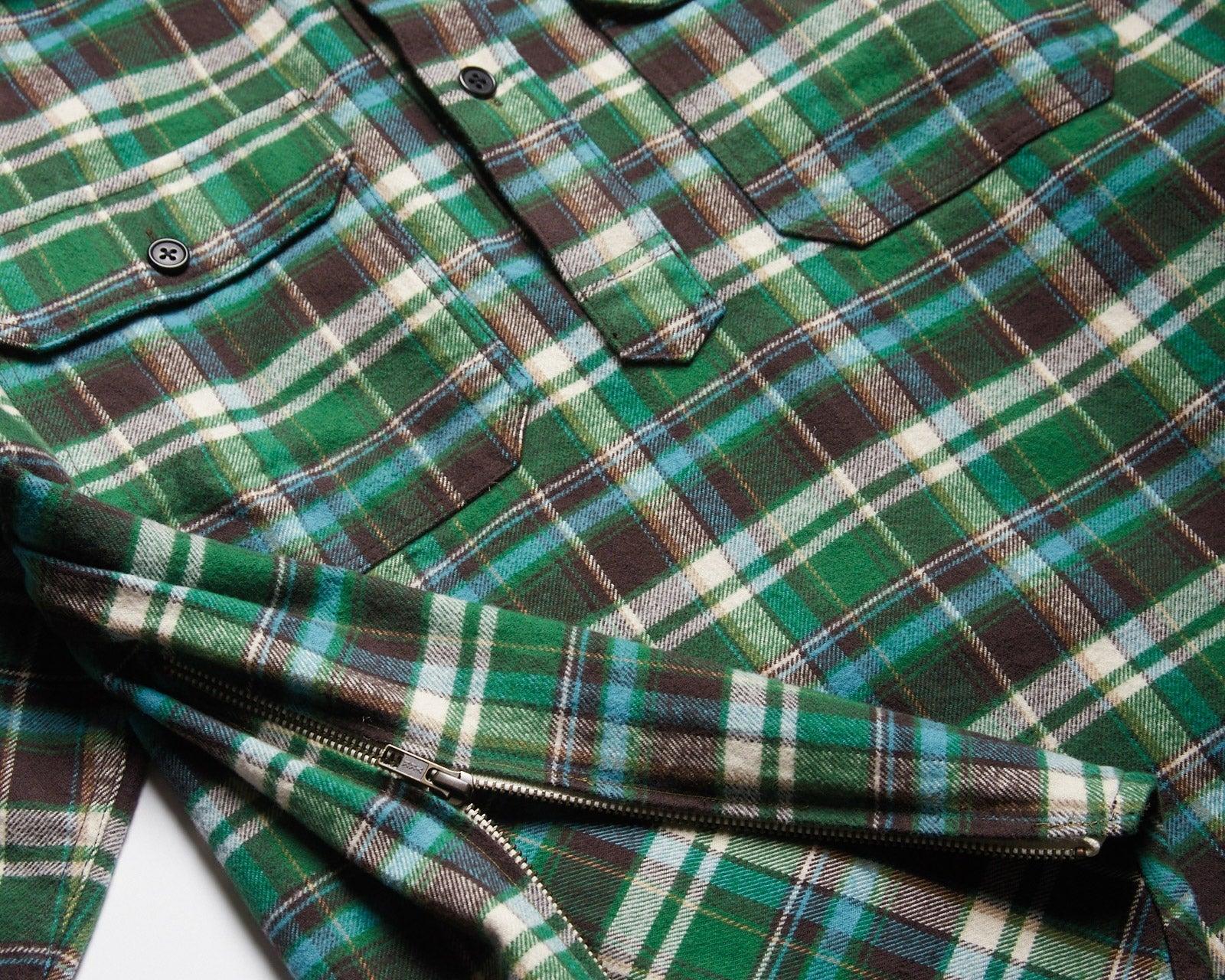Lumberjack Pullover V.2 / Green Plaid Product Image