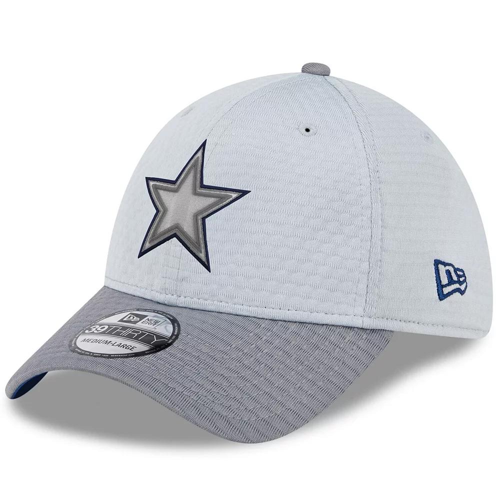 Men's New Era Gray Dallas Cowboys 2024 NFL Training Camp 39THIRTY Flex Hat, Size: Large/XL, Grey Product Image