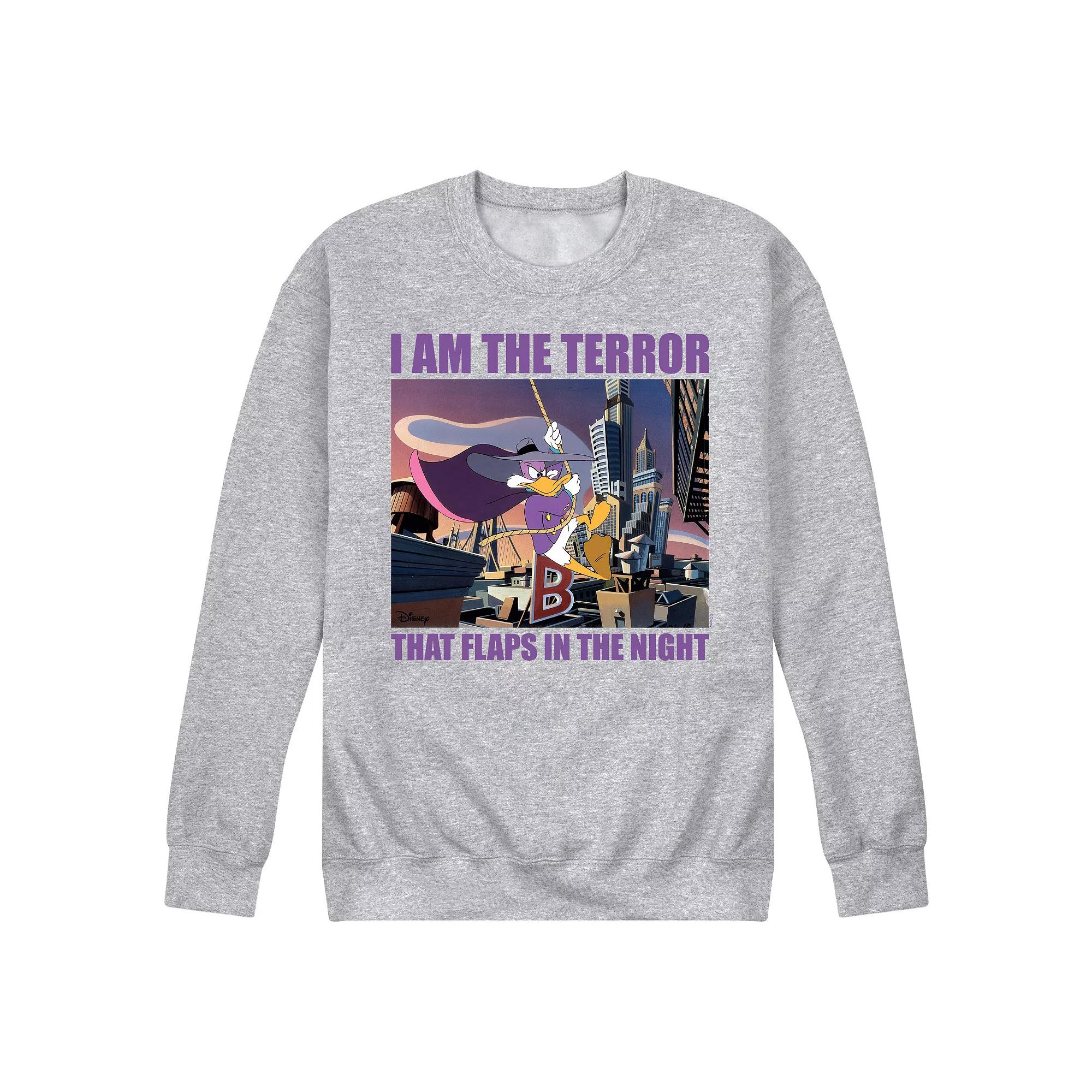 Disney's Darkwing Duck Men's Terror Fleece Sweatshirt,  Product Image