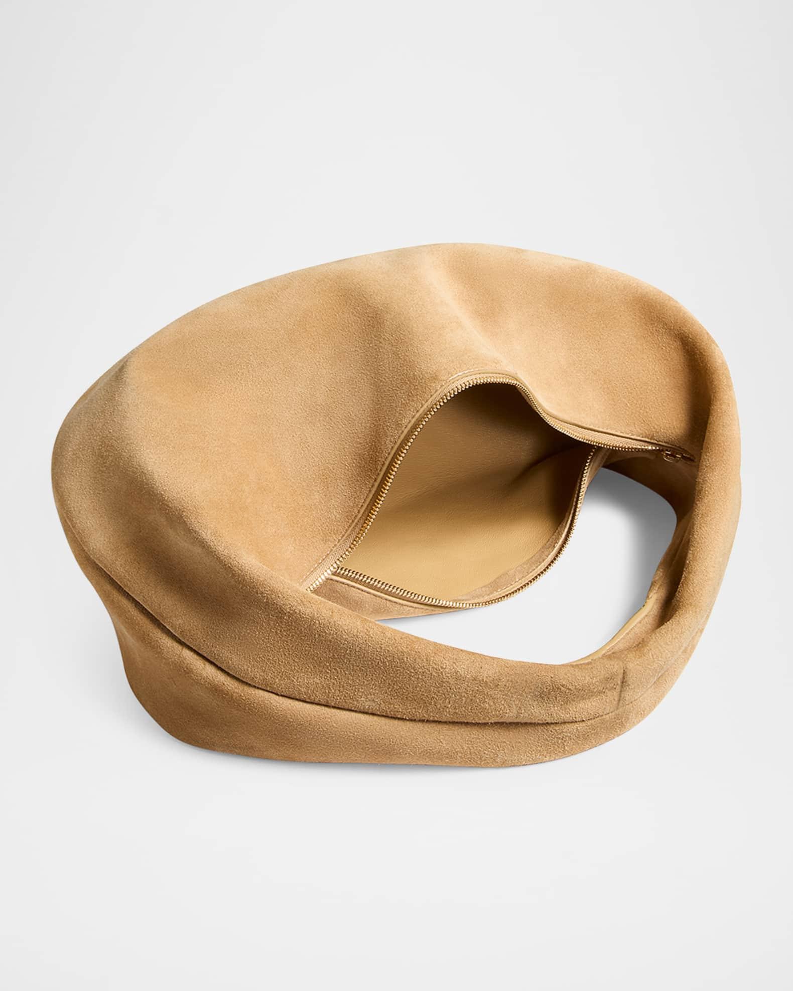 Olivia Medium Suede Hobo Bag Product Image