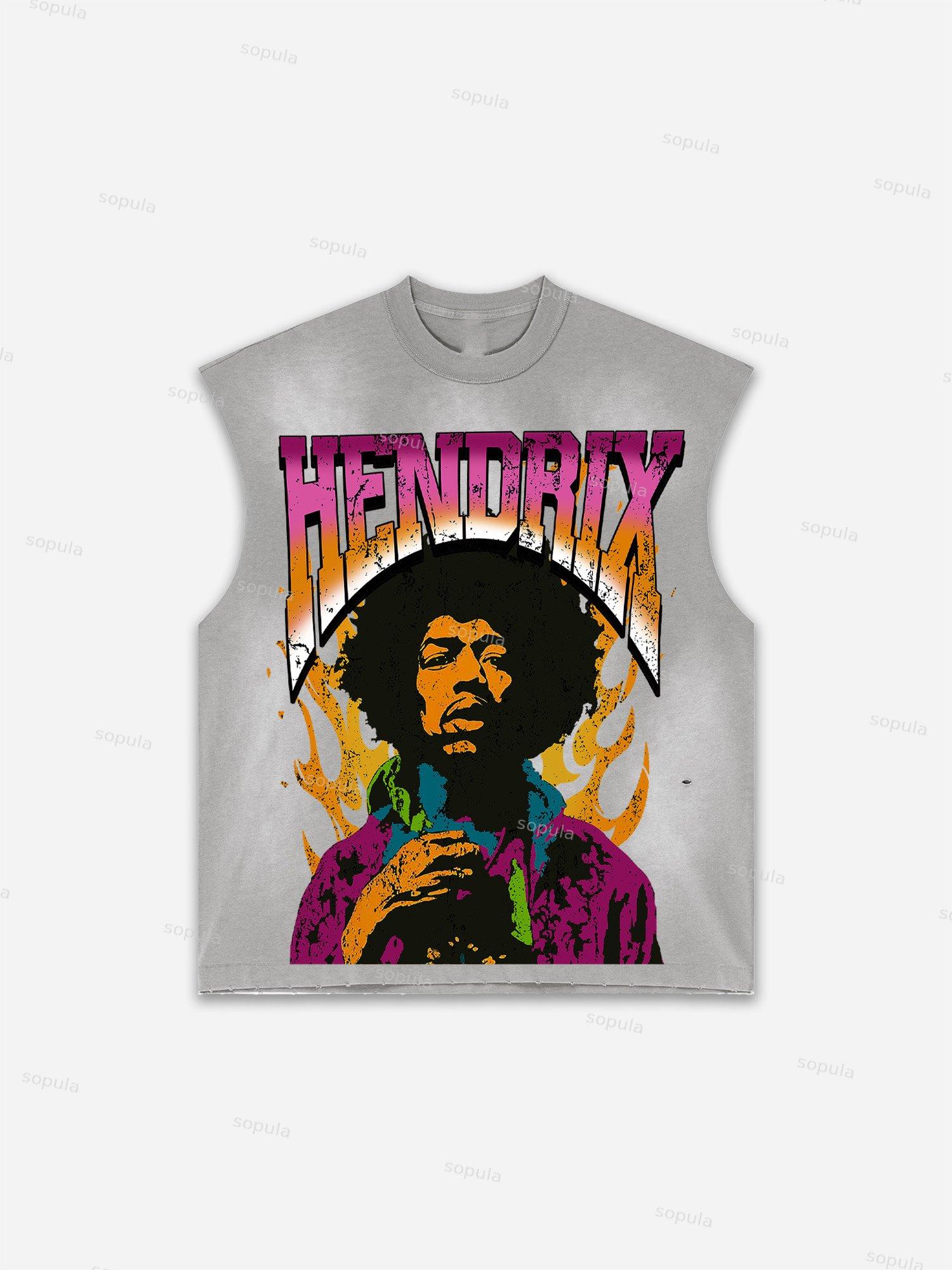 Men's Washed Fly By Choice Graphic Tank Top Product Image