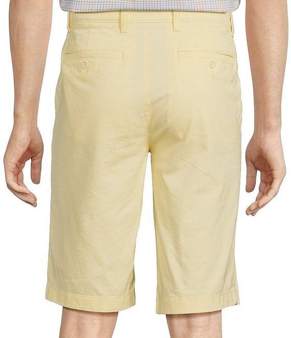 Roundtree & Yorke The Cloud Short Washed Classic Fit Flat Front 13#double; Inseam Chino Shorts Product Image