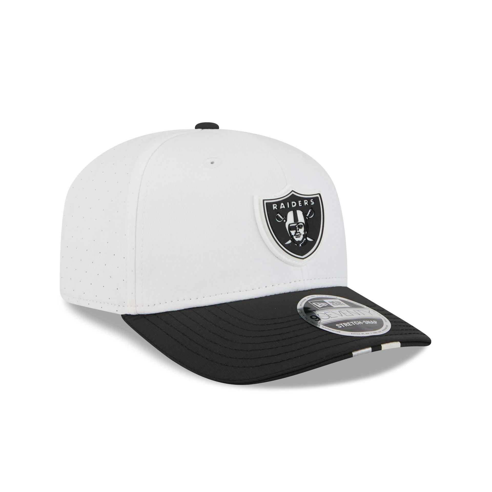 Las Vegas Raiders 2025 Training 9SEVENTY Stretch-Snap Hat Male Product Image