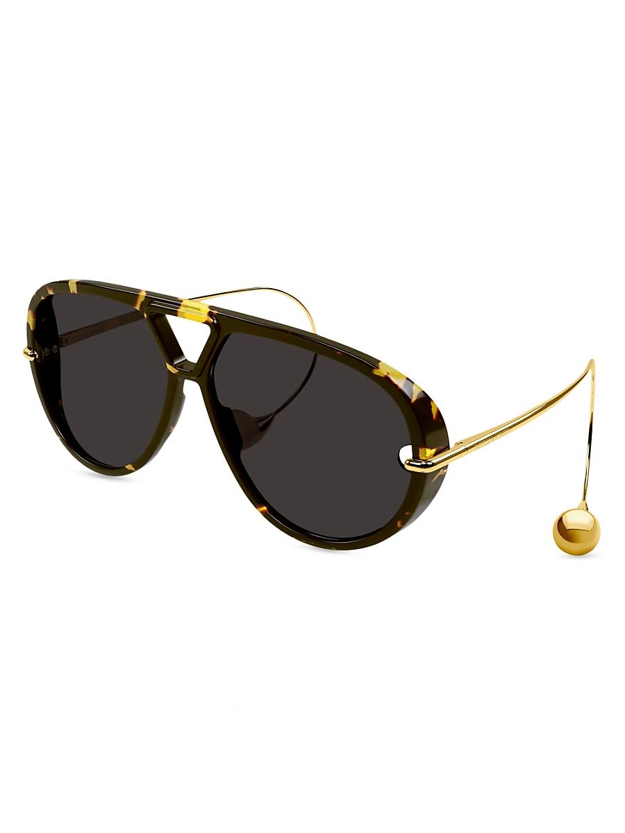 Womens Drop 63MM Aviator Sunglasses Product Image