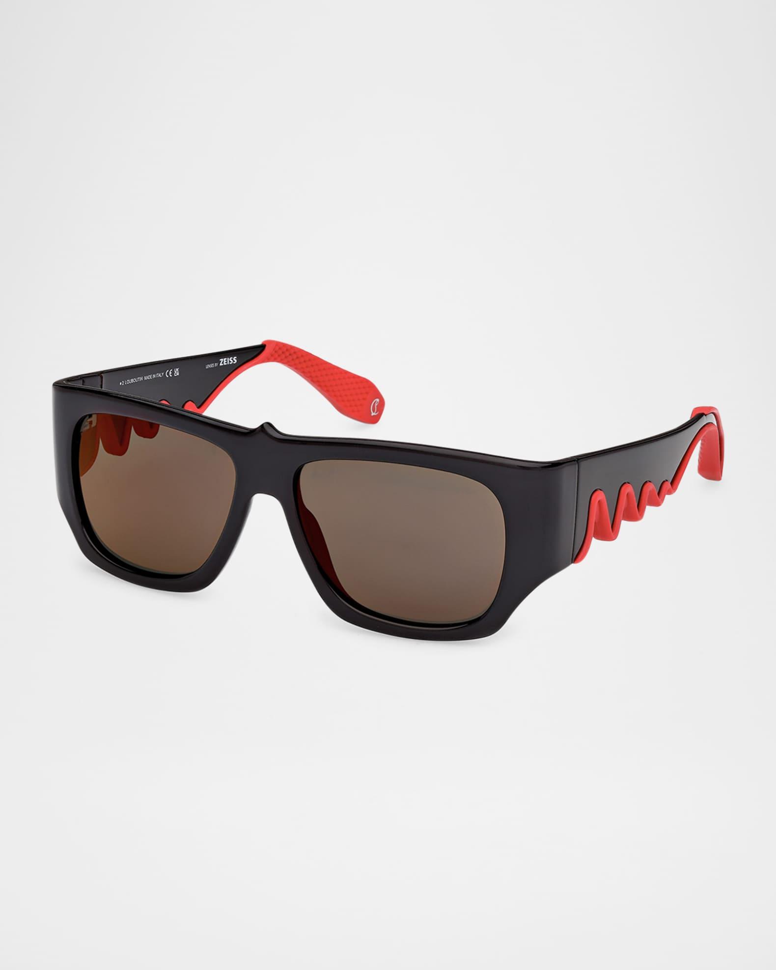 Men's LB0016M Acetate Square Sunglasses Product Image