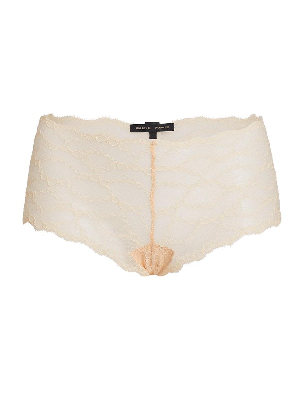 Womens Mon Cheri Scalloped Boyshort Product Image