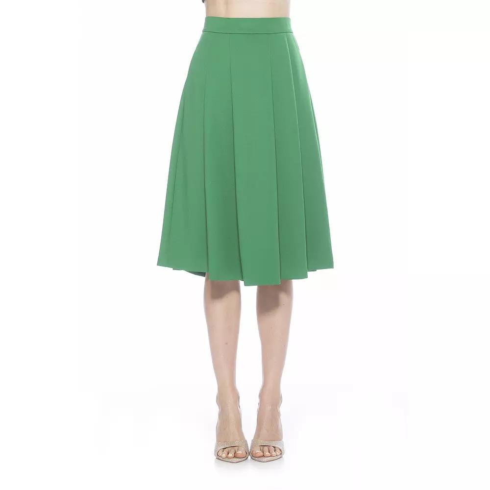 Women's ALEXIA ADMOR Theana Flared Pleated Skirt,  Product Image