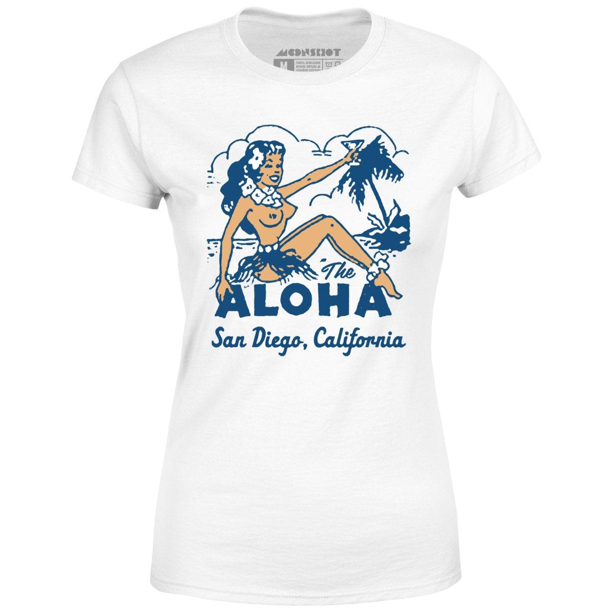 The Aloha - San Diego, CA - Vintage Tiki Bar - Women's T-Shirt Female Product Image
