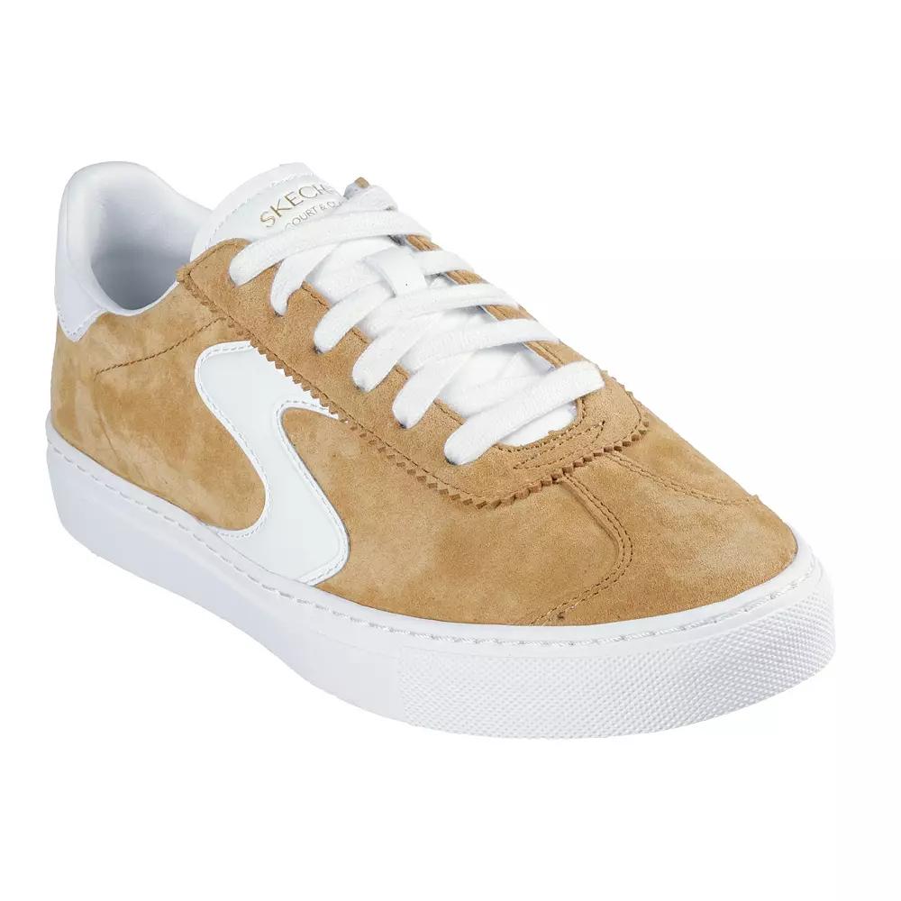 Skechers Arch Fit® Legend Vivid Hues Women's Suede Sneakers, Size: 7.5, Wheat Product Image