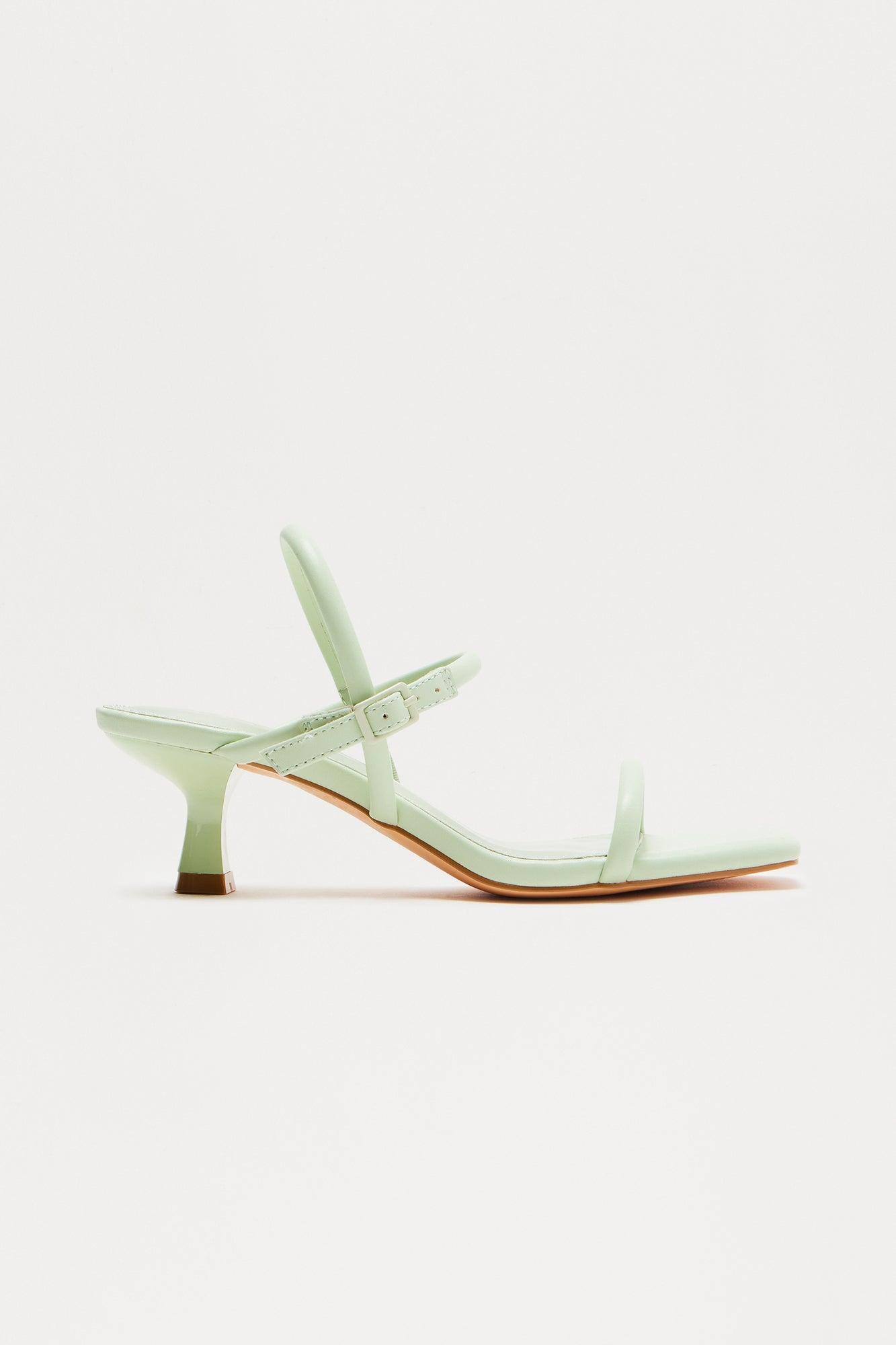 Brantley Slingback Kitten Heels - Mint Product Image