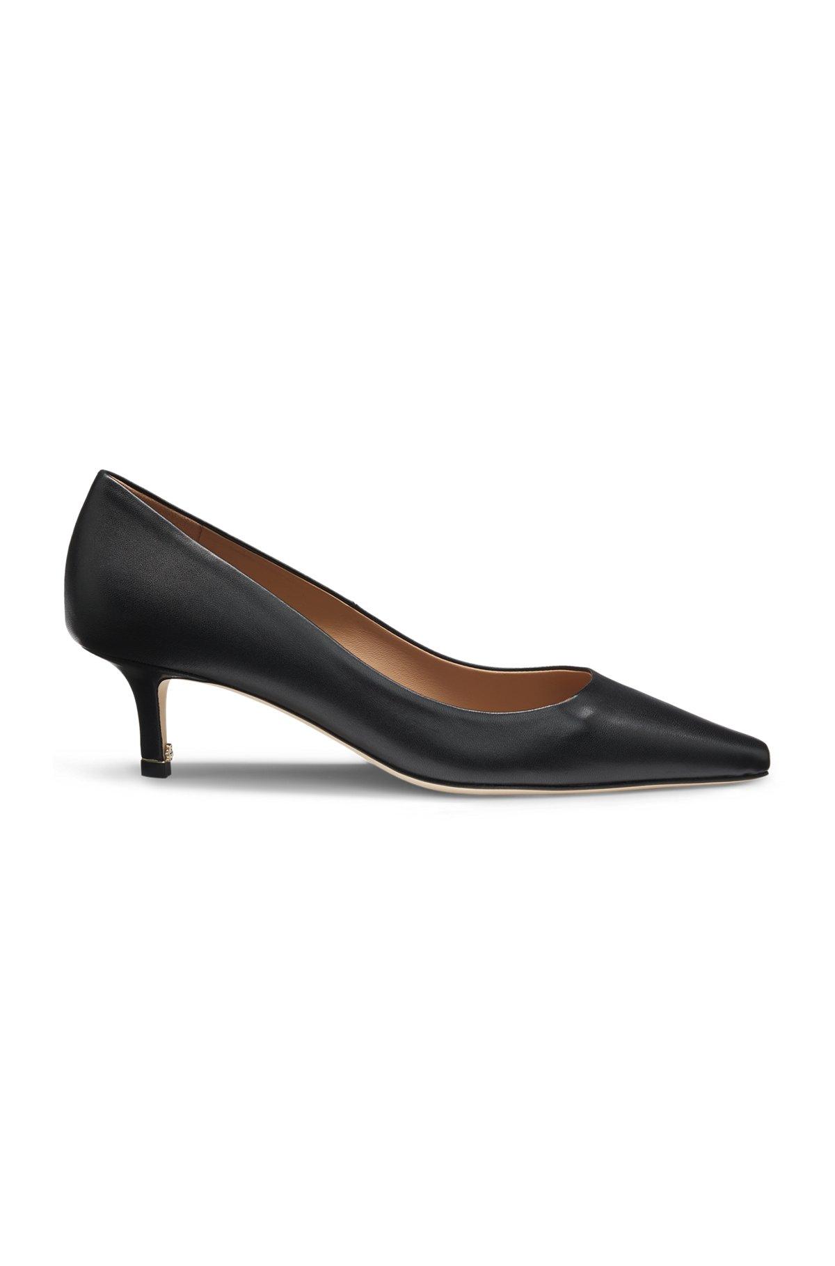 Nappa-leather pumps with Double B monogram Product Image