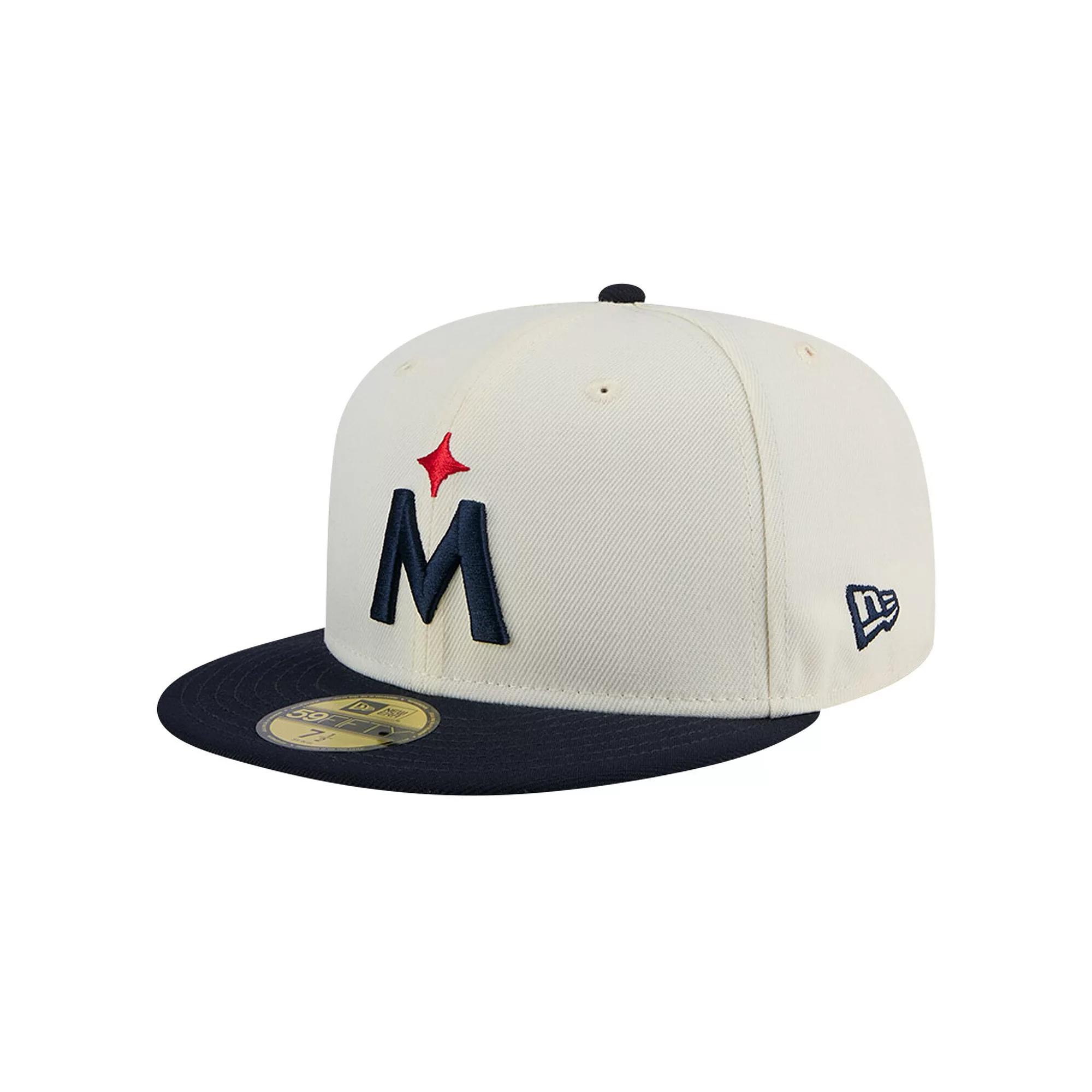 Men's New Era White Detroit Tigers Cooperstown Collection Chrome 59FIFTY Fitted Hat, Size: 7 1/8 Product Image