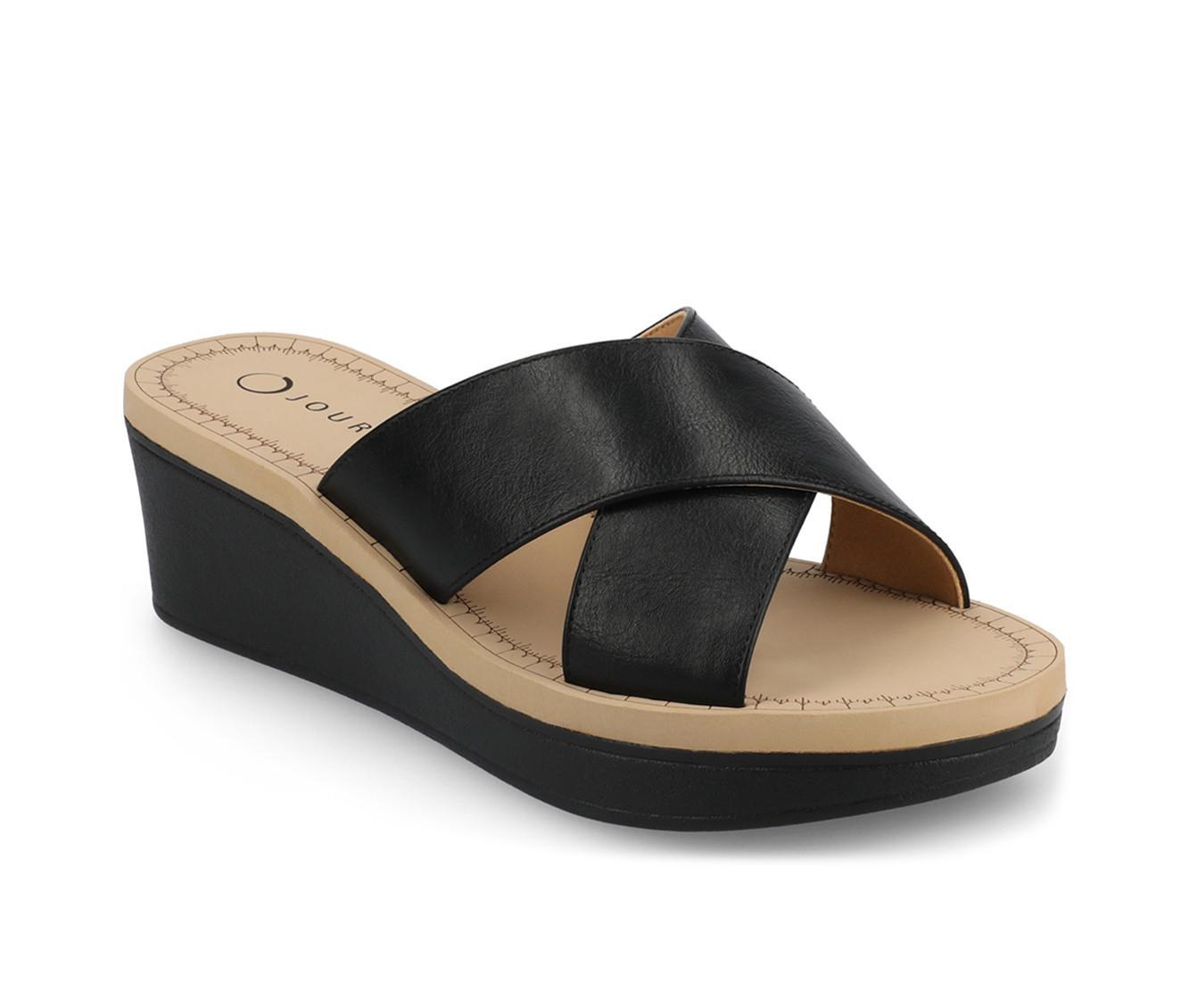 Women's Journee Collection Biara Wedge Sandals Product Image