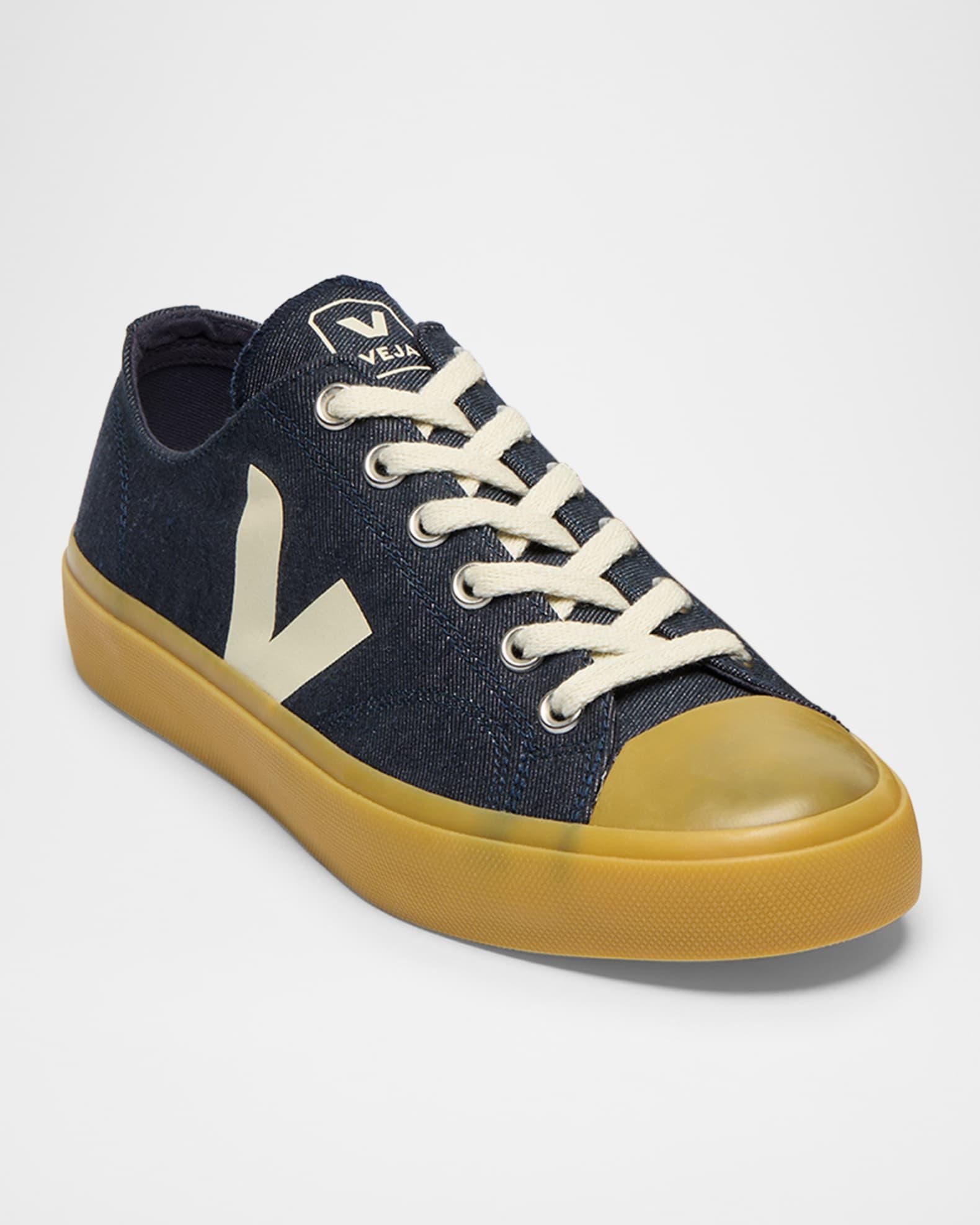 Watta Denim Low-Top Sneakers Product Image