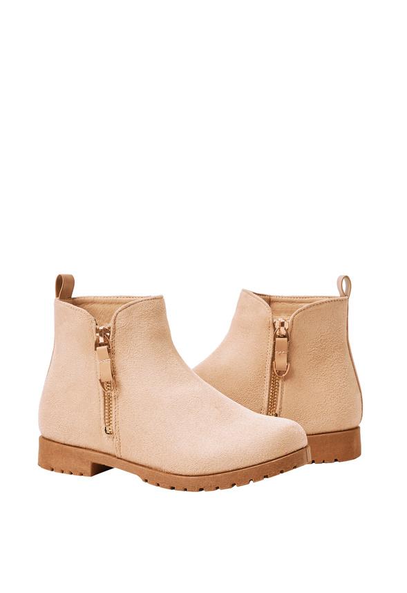 JustFab Margaux Platform Loafer Pump Womens Black/ White Size 8.5 Product Image