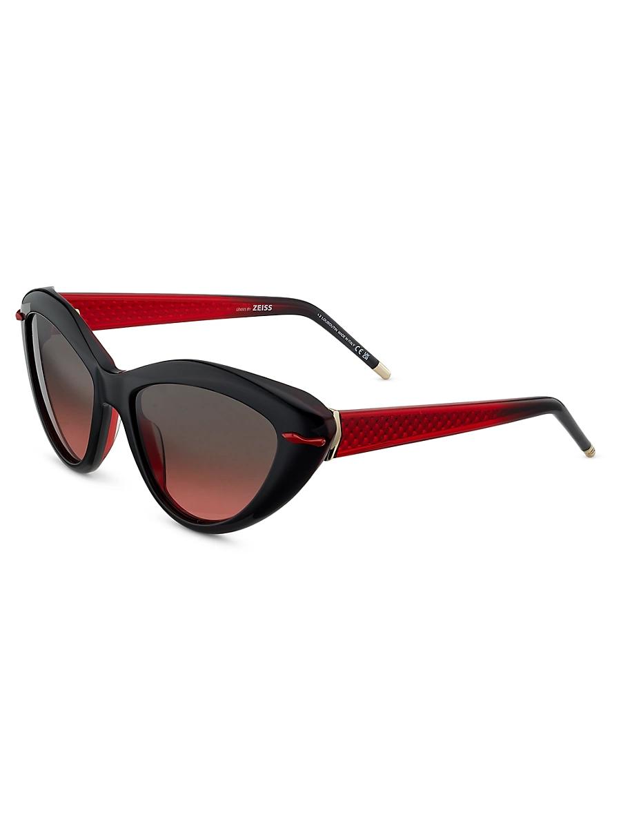Womens 56MM Cat-Eye Sunglasses Product Image