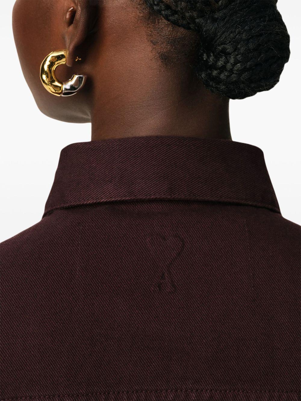 short-sleeve shirt dress Product Image