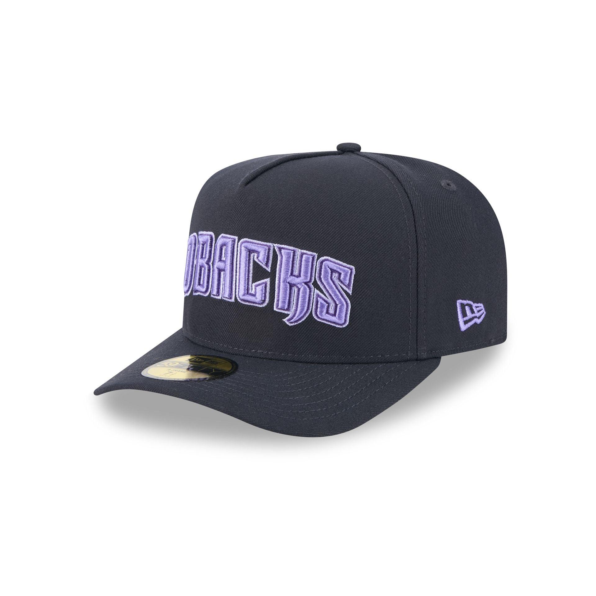 Arizona Diamondbacks Navy Lavender 59FIFTY A-Frame Fitted Hat Male Product Image