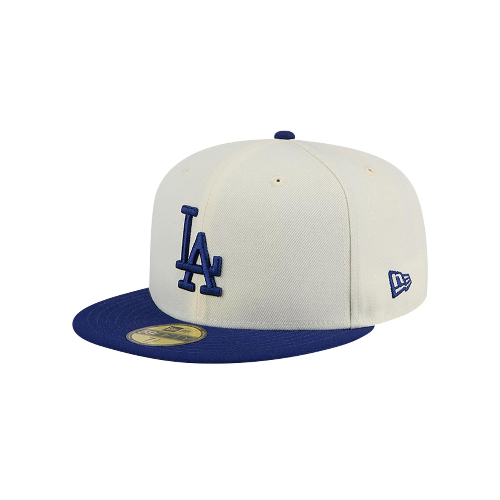 New Era Mens New Era Dodgers Evergreen Chrome 59FIFTY Fitted Hat - Mens Product Image