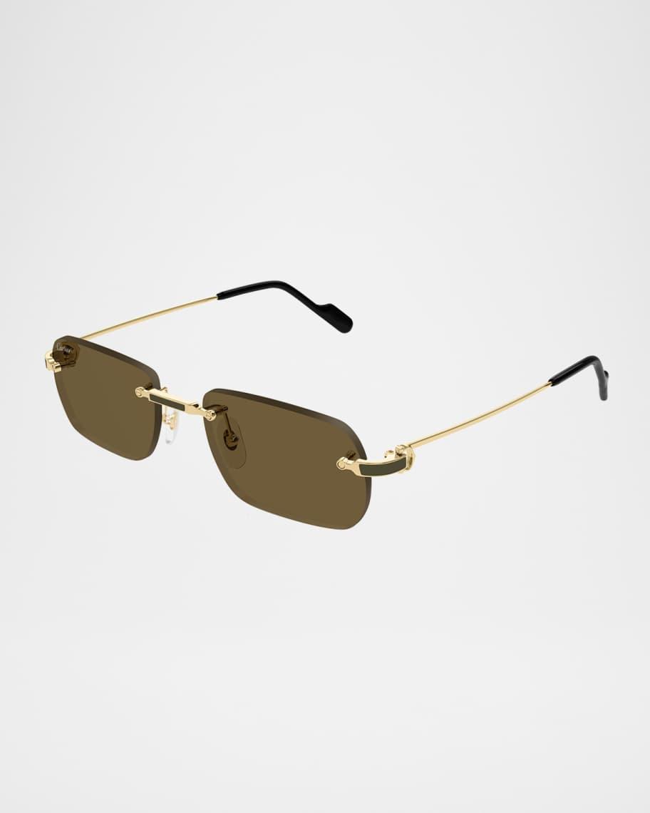 Mens Santos Evolution Premire de Cartier 56MM Square Sunglasses Product Image