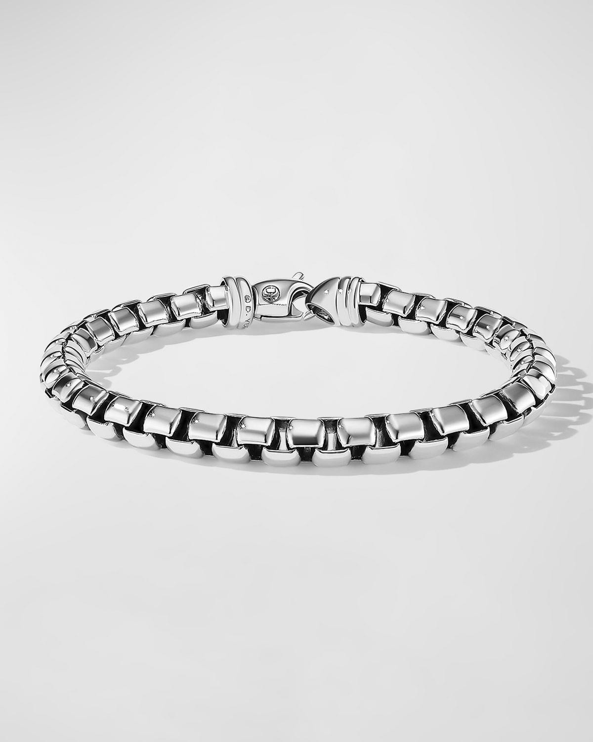 Mens Box Chain Bracelet 7.3mm Product Image