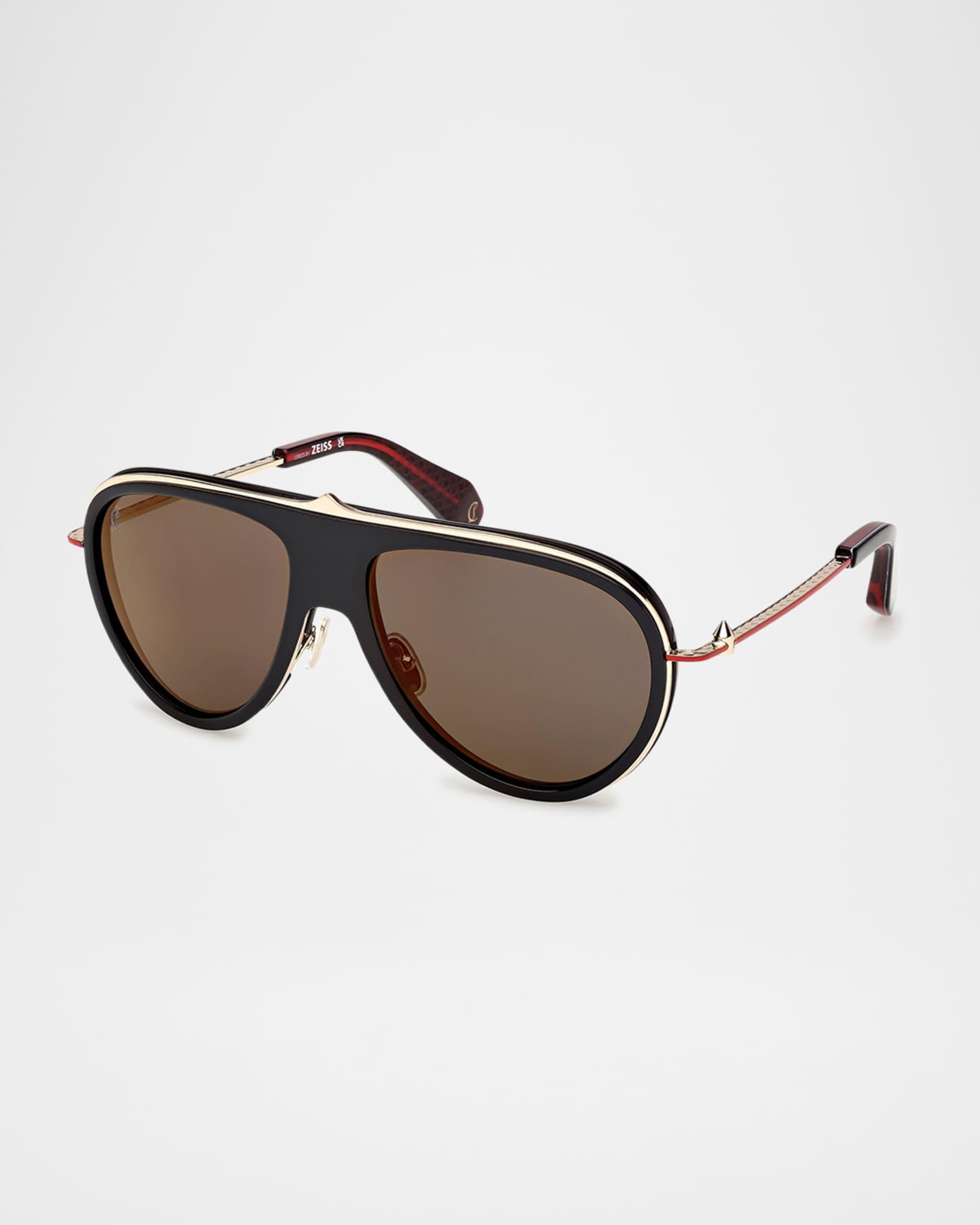 Aviator Metal Sunglasses Product Image